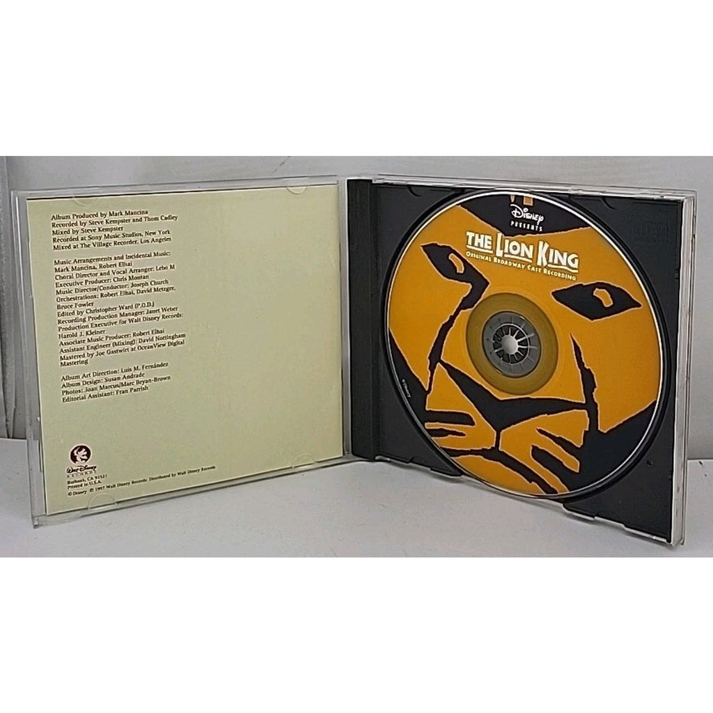 Original Cast by Lion King (CD, 1997)