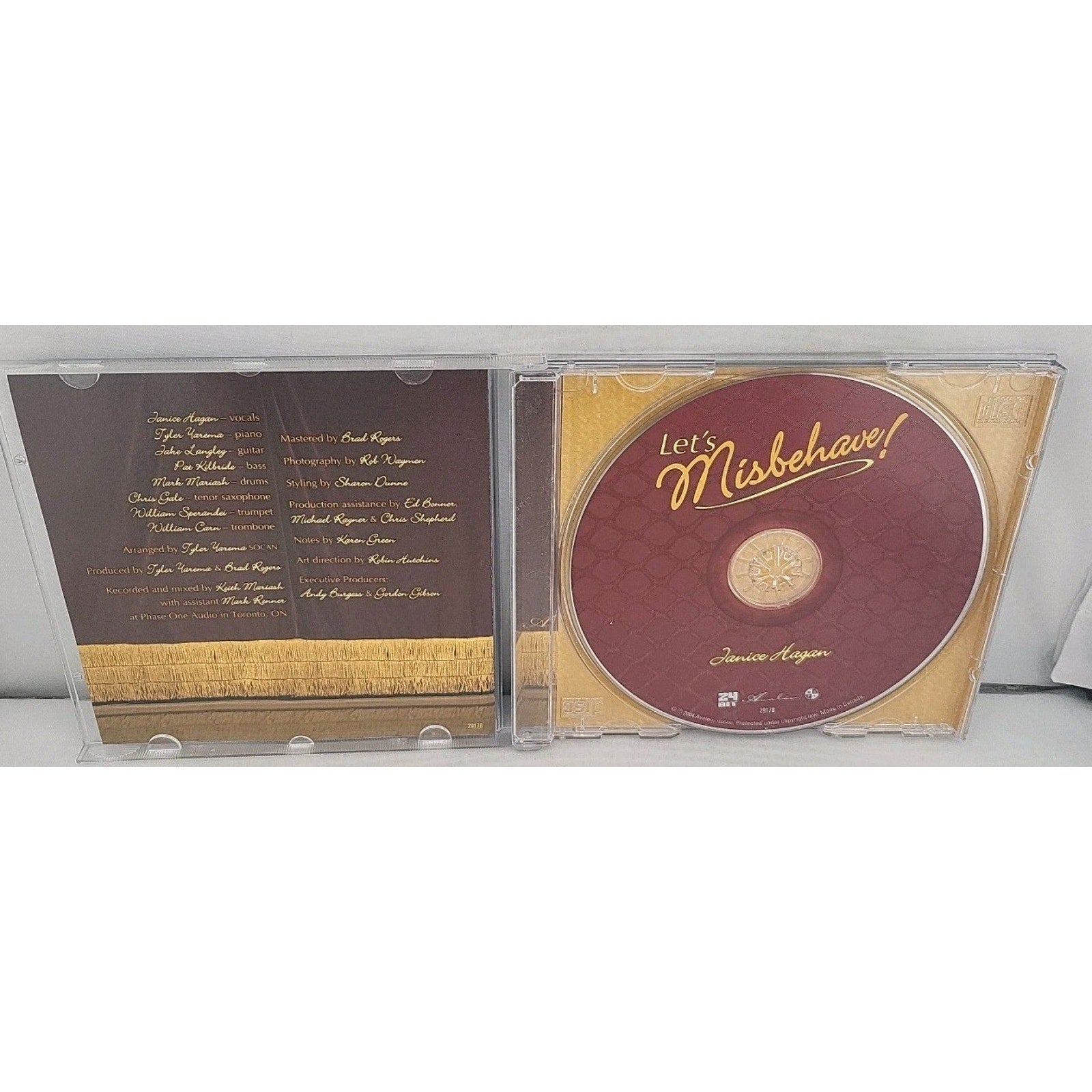 Let's Misbehave by Janice Hagan (CD, 2004)