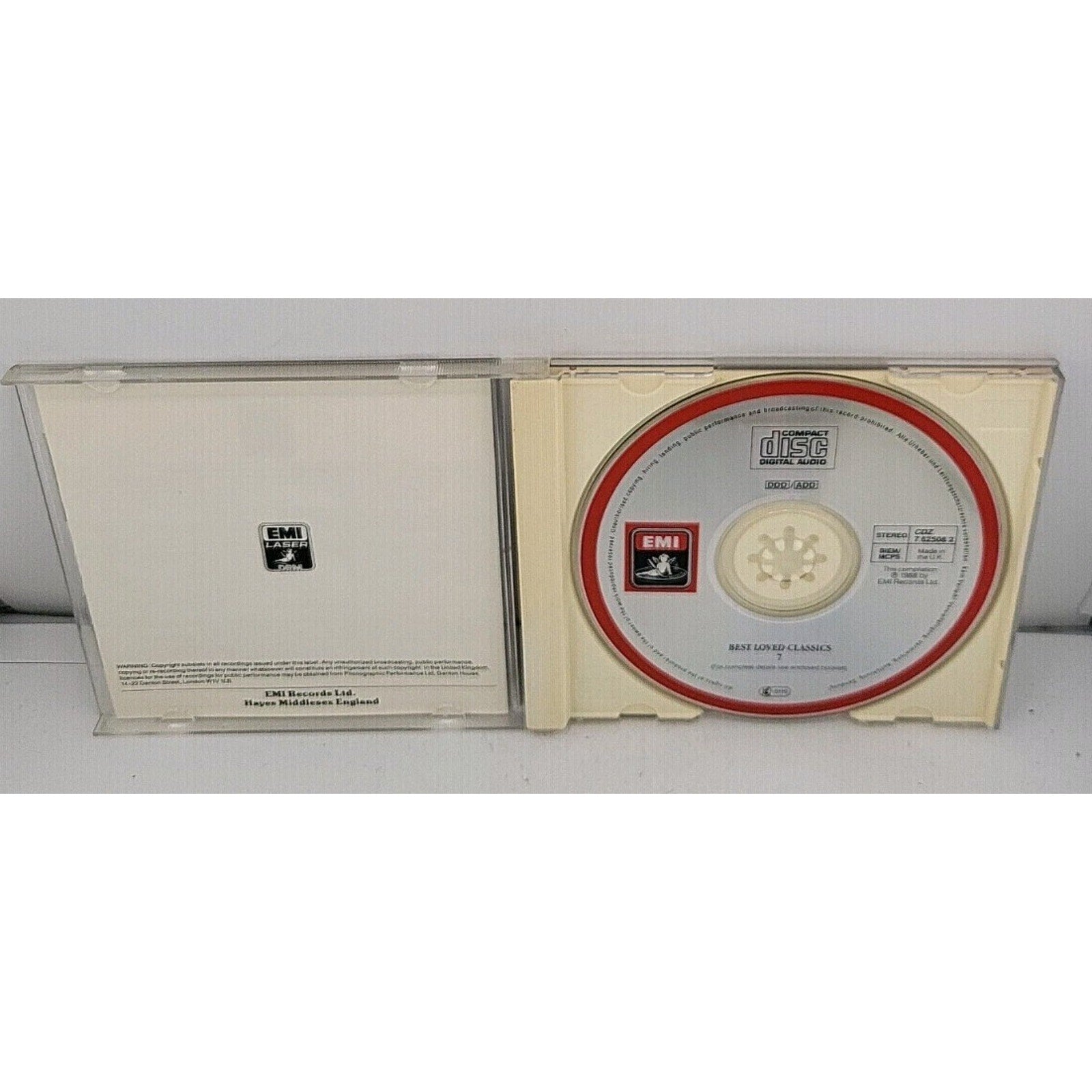 Best Loved Classics 7 - Music CD - Tchaikovsky,Paganini - 1989-06-16 - Capitol