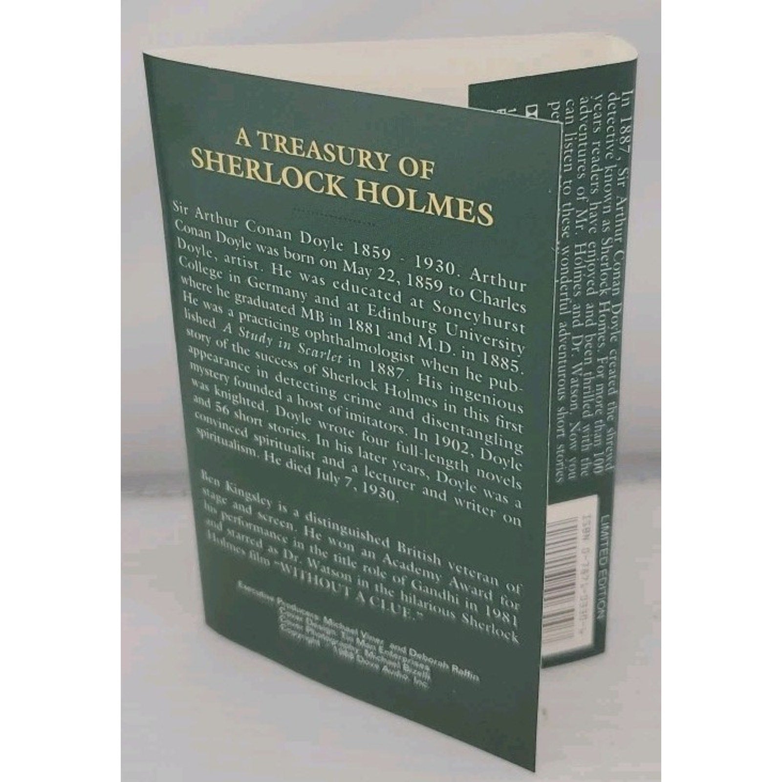 A Treasury Of Sherlock Holmes Ben Kingsley (Cassette)