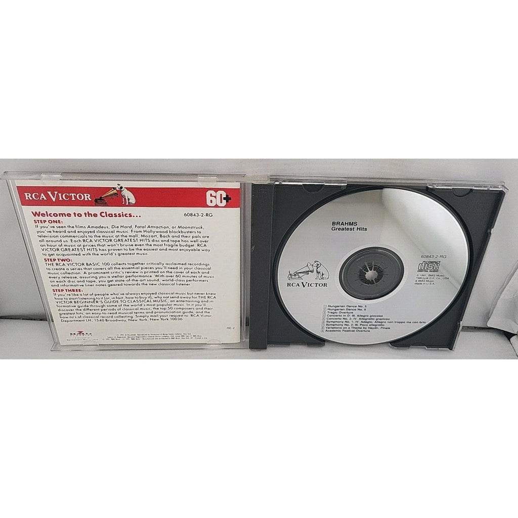 Brahms Greatest Hits (CD, Apr-1992, RCA) RCA Victor
