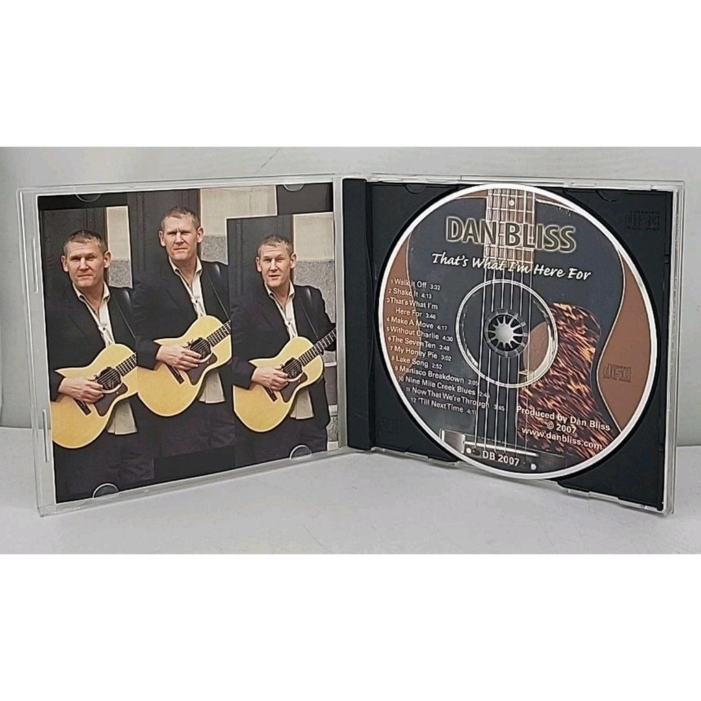That's What I'm Here For By Dan Bliss (CD)