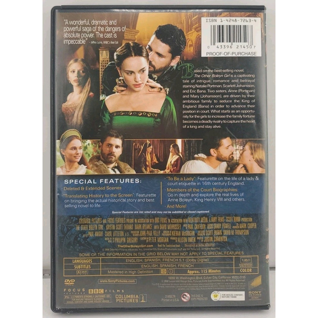 The Other Boleyn Girl (DVD, 2008)