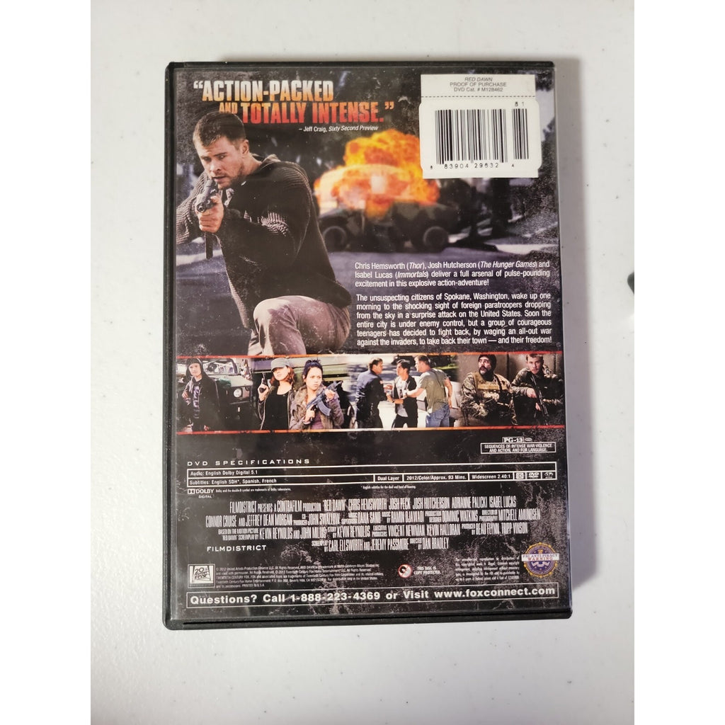 Red Dawn (DVD, 2012)
