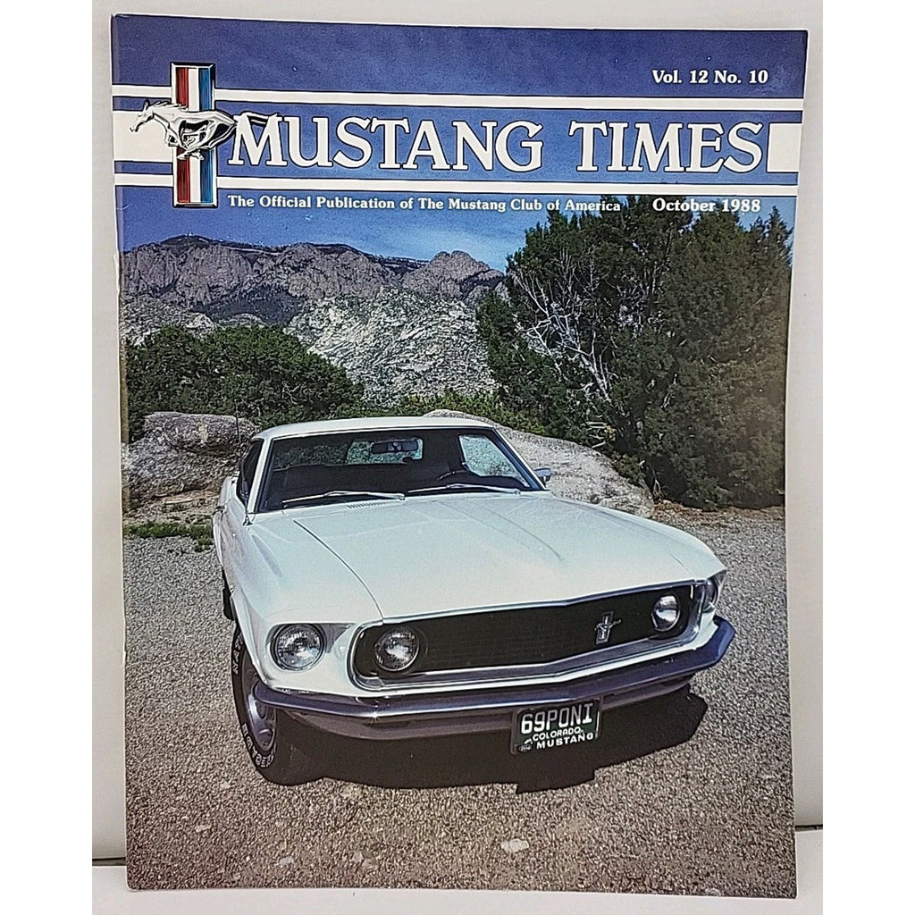 Mustang Times Magazine October 1988 Vol. 12 No. 10
