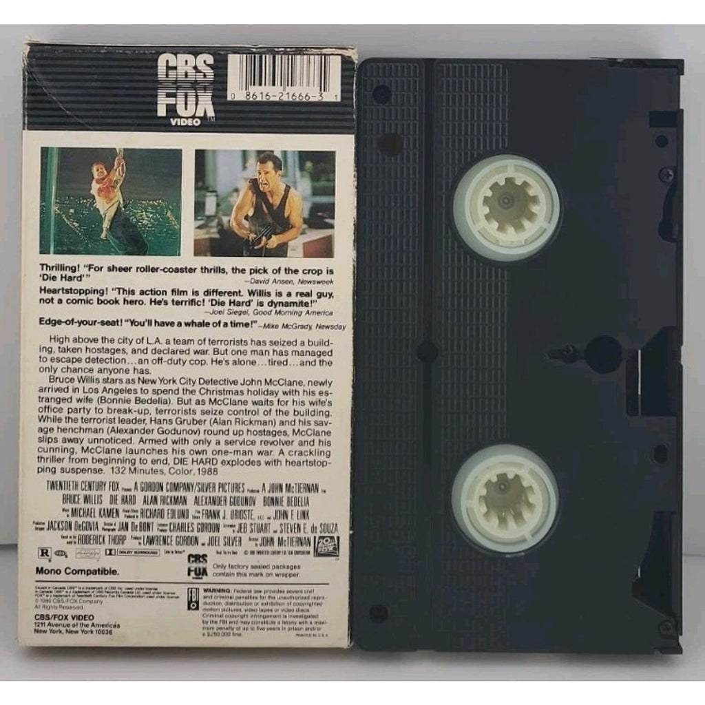 Die Hard (VHS, 1995)