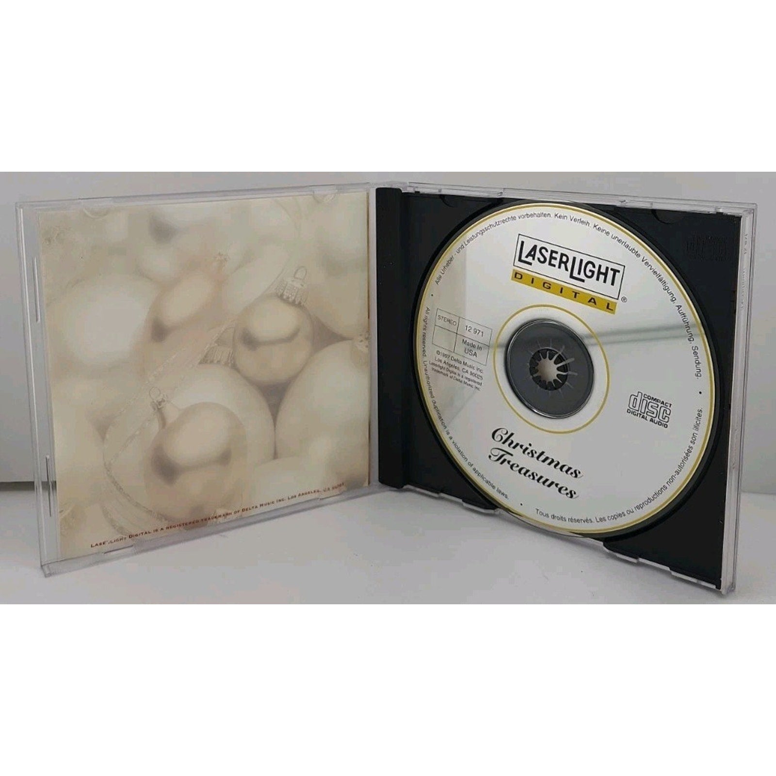 Christmas Treasures, Vol. 1 by Various Artists (CD, Jul-1997, Laserlight)
