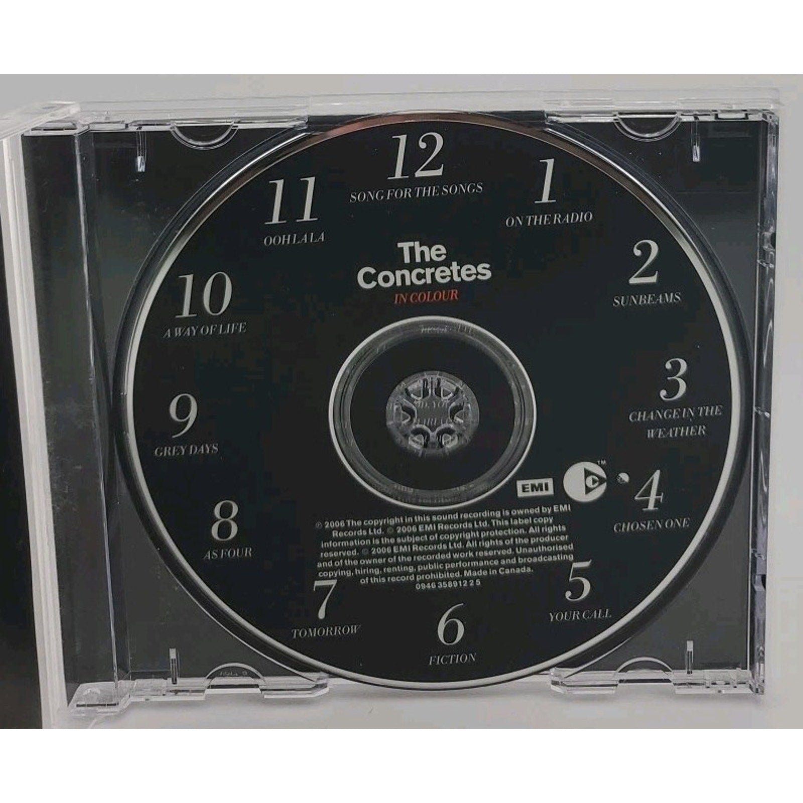 In Colour by The Concretes (CD, Apr-2006, Astralwerks)