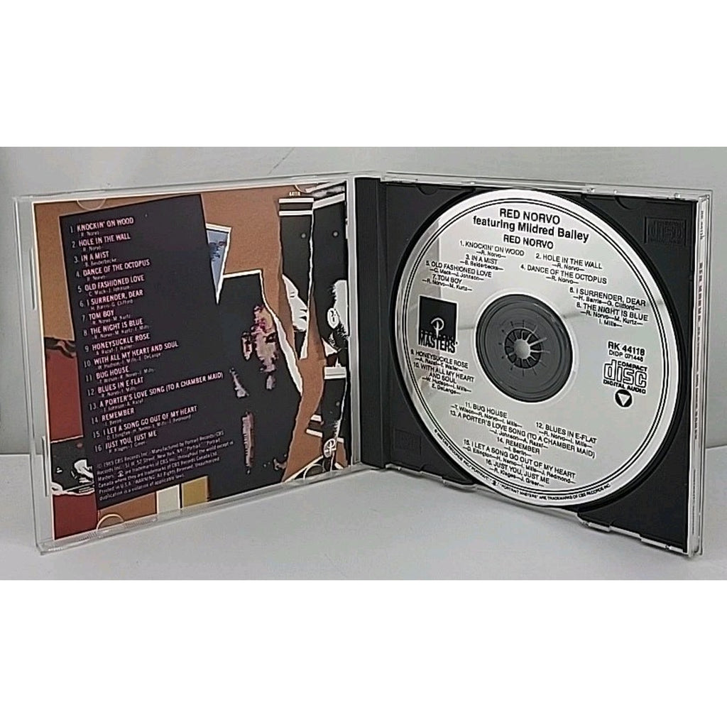 Red Norvo, Featuring Mildred Bailey by Red Norvo (CD, May-1989, Portrait)