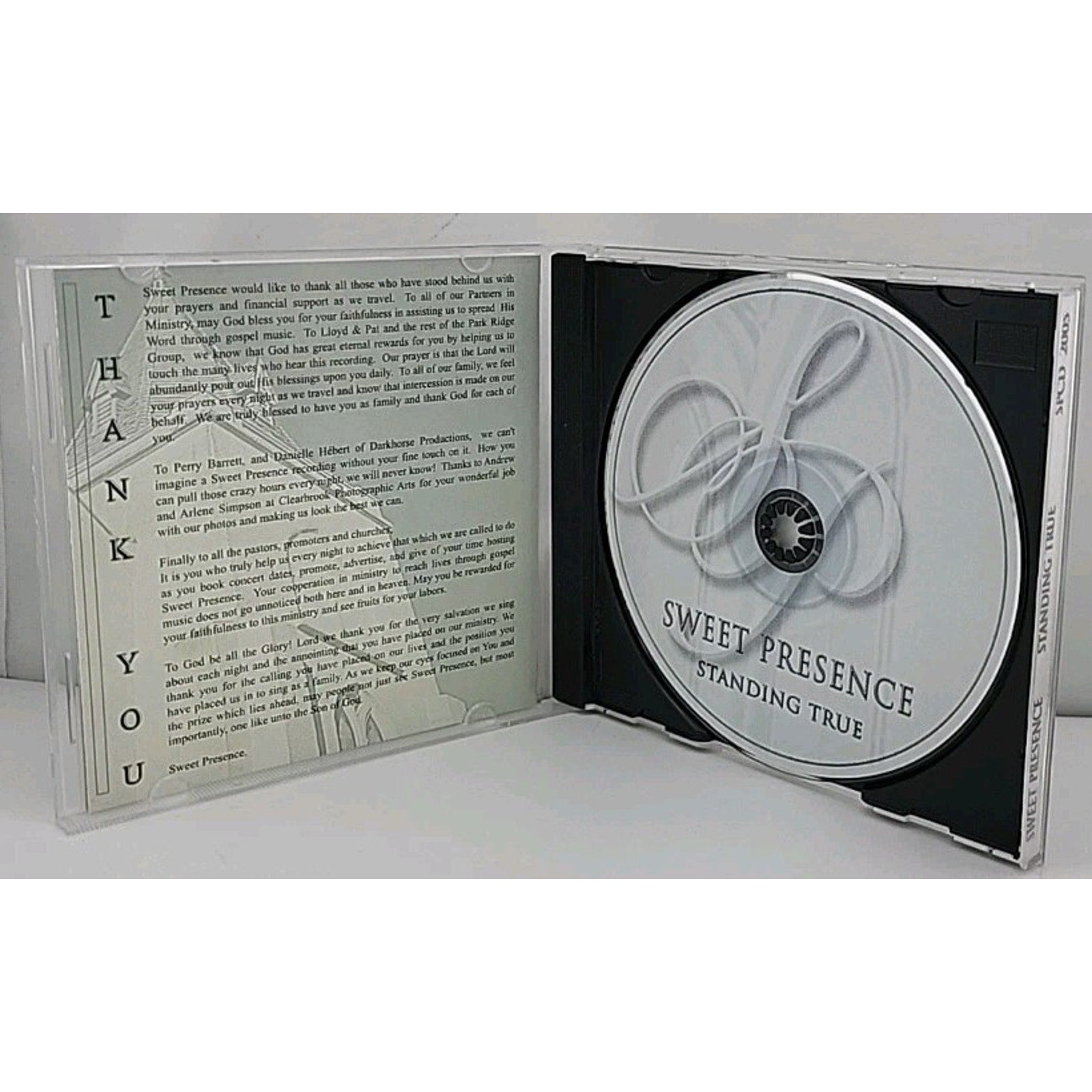Sweet Presence Standing True Music CD