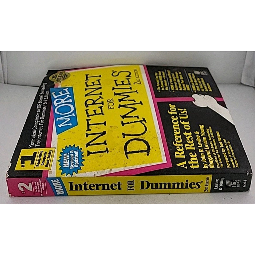 More Internet by John Levine (1996, Trade Paperback)