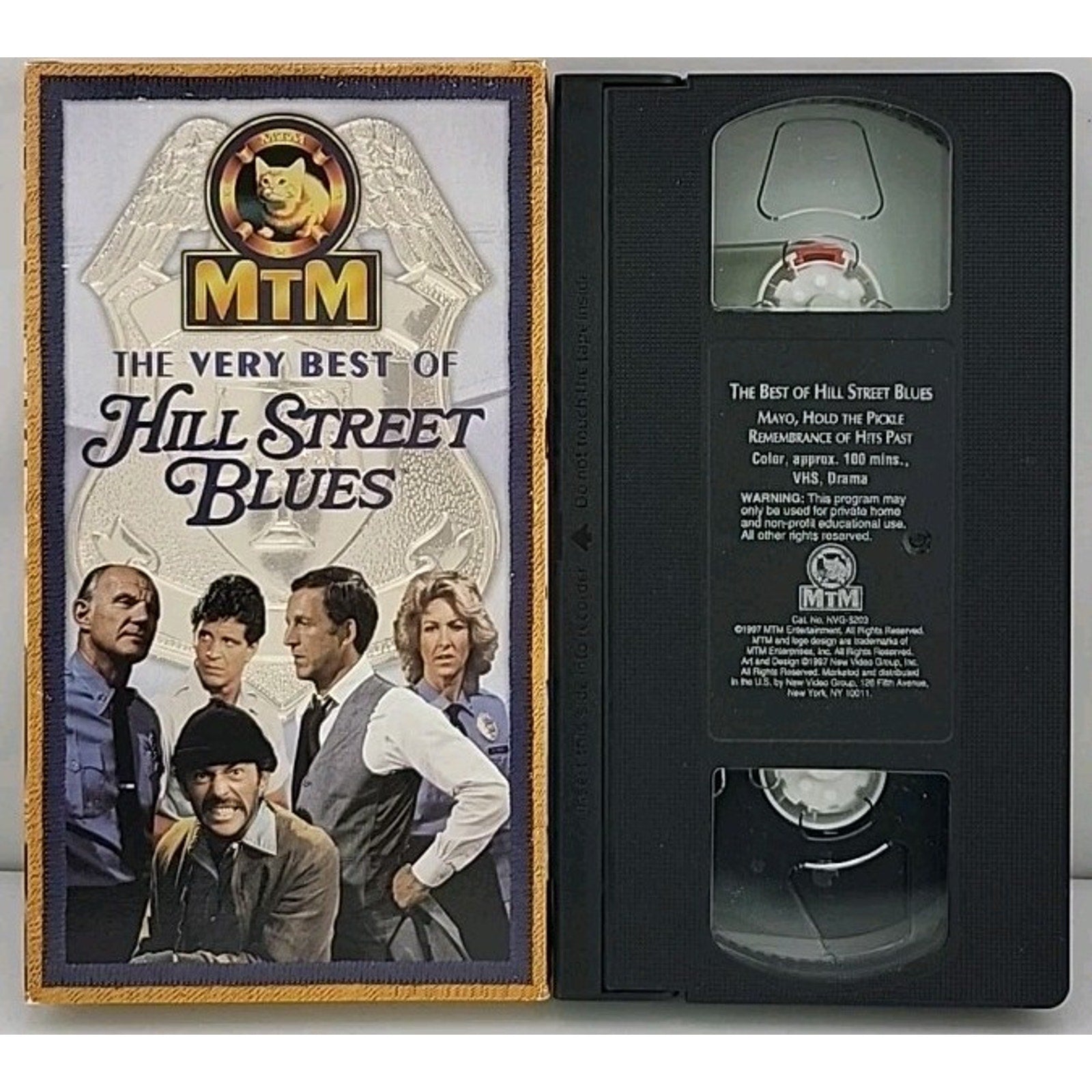 Hill Street Blues - The Very Best of (Boxed Set) (VHS, 1998, 4-Tape Set)