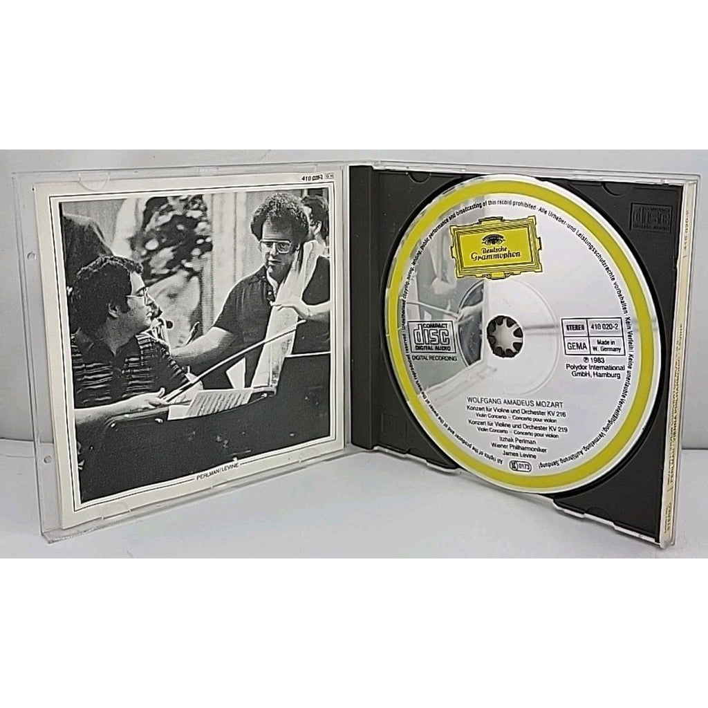 Mozart: Violin Concertos Nos.3 & 5-Shm-CD by Mozart / Perlman, Itzhak (CD, 2023)