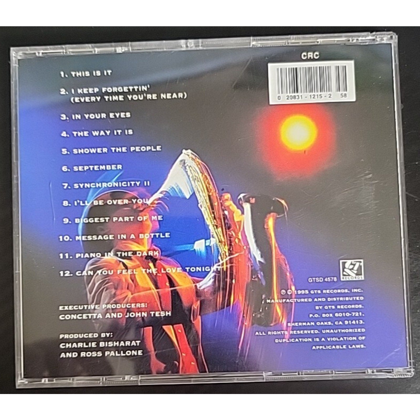 The John Tesh Project - Sax On The Beach (CD)