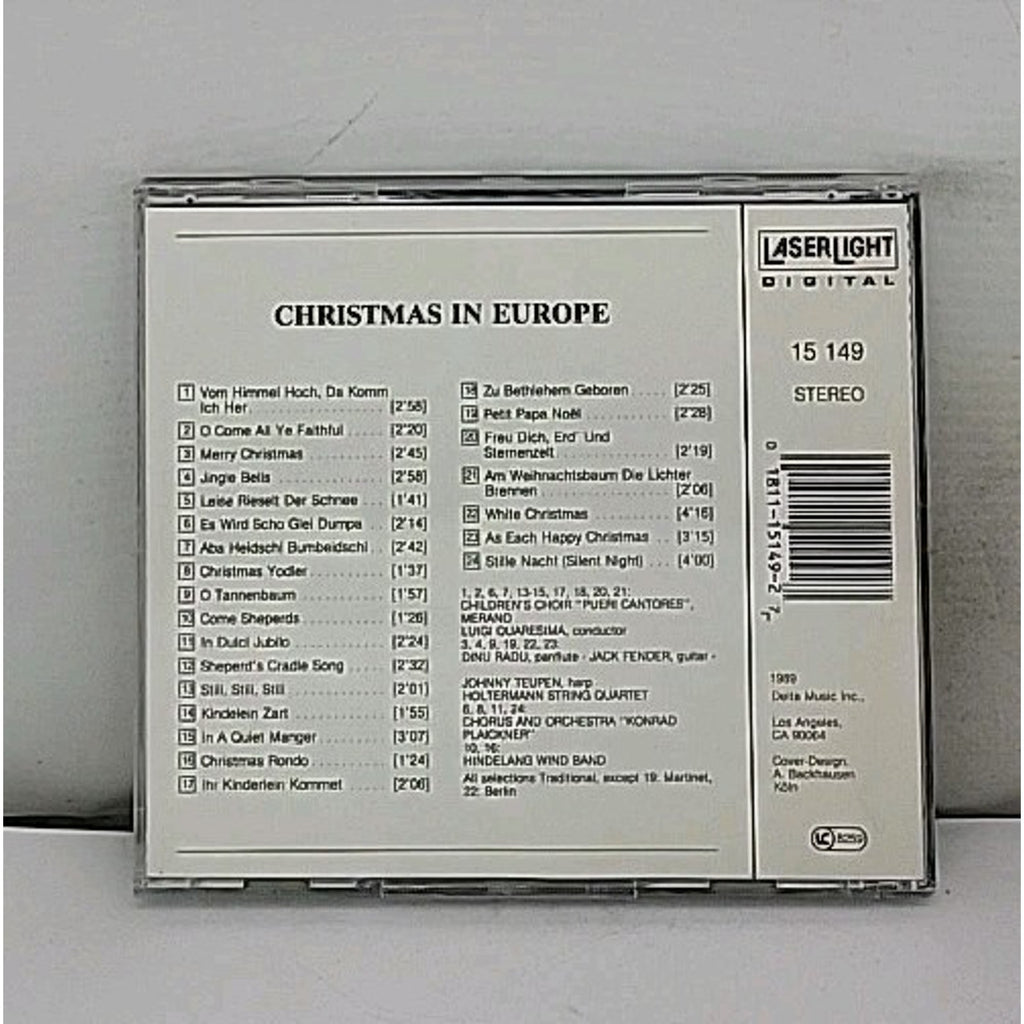 Christmas in Europe by Various (CD, 1989)