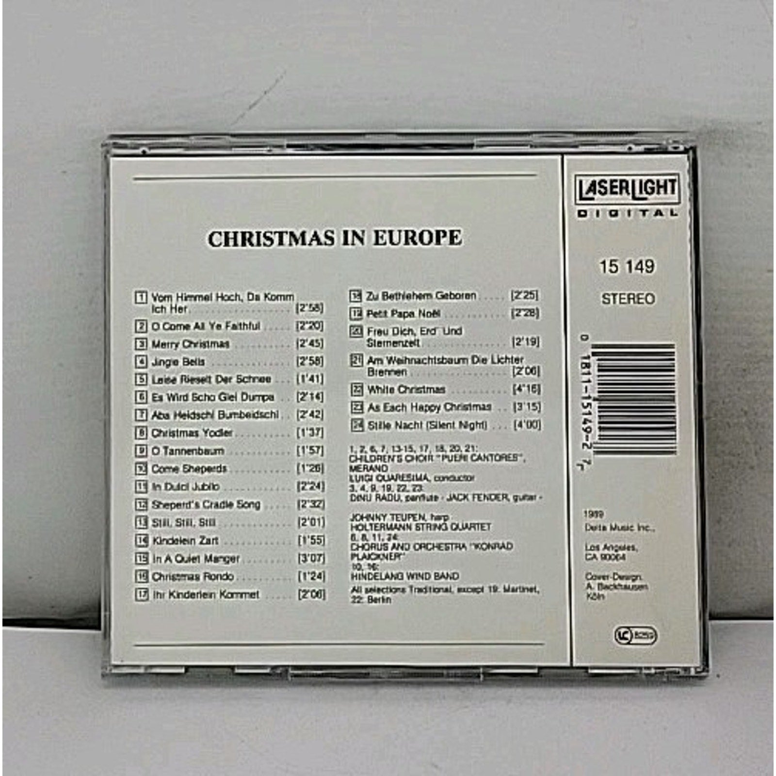 Christmas in Europe by Various (CD, 1989)