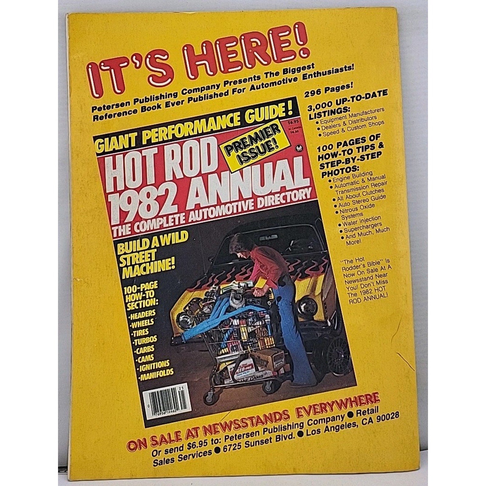 Hot Rod Magazine Custom Cars 1982