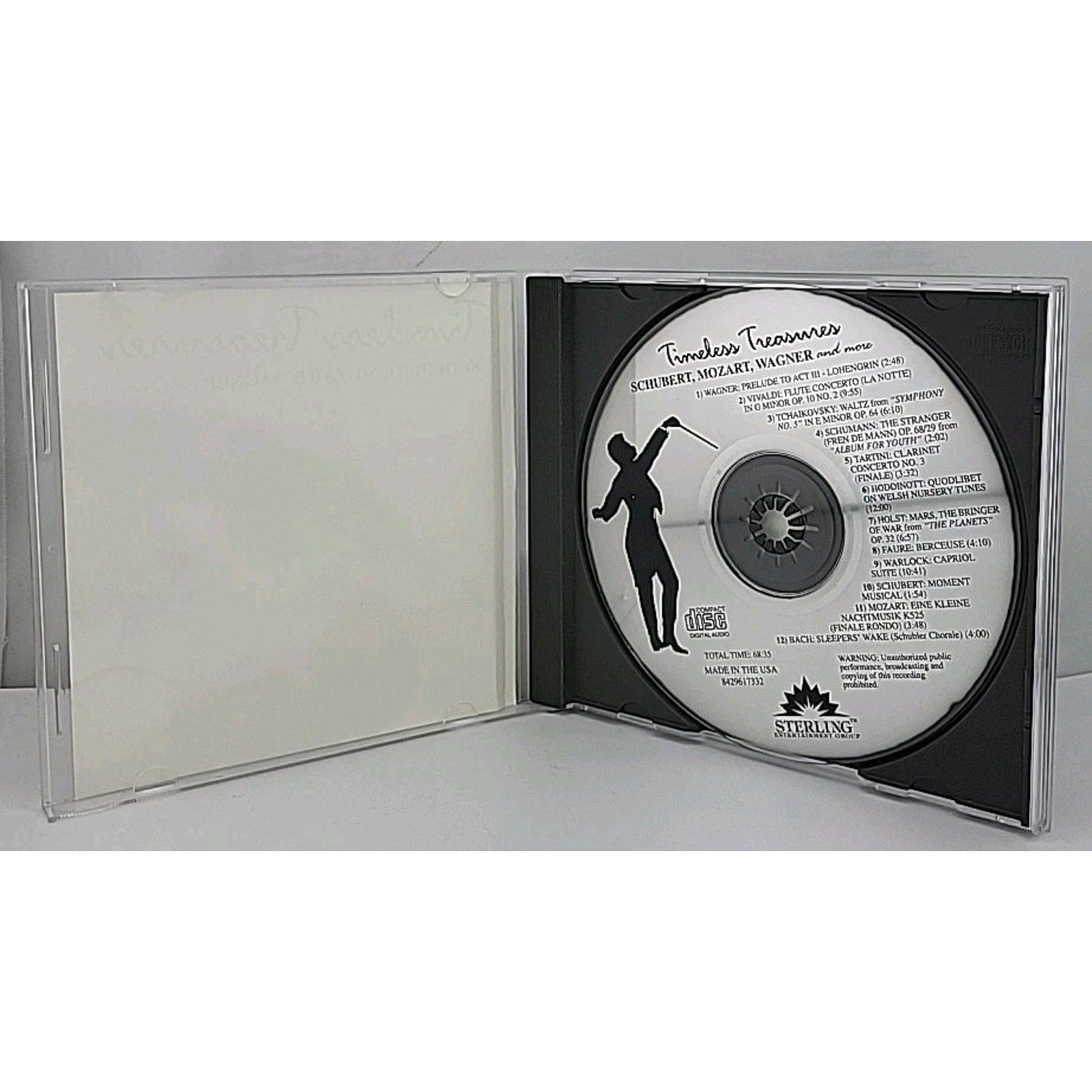 Timeless Treasures CD Schubert Mozart Wagner and More