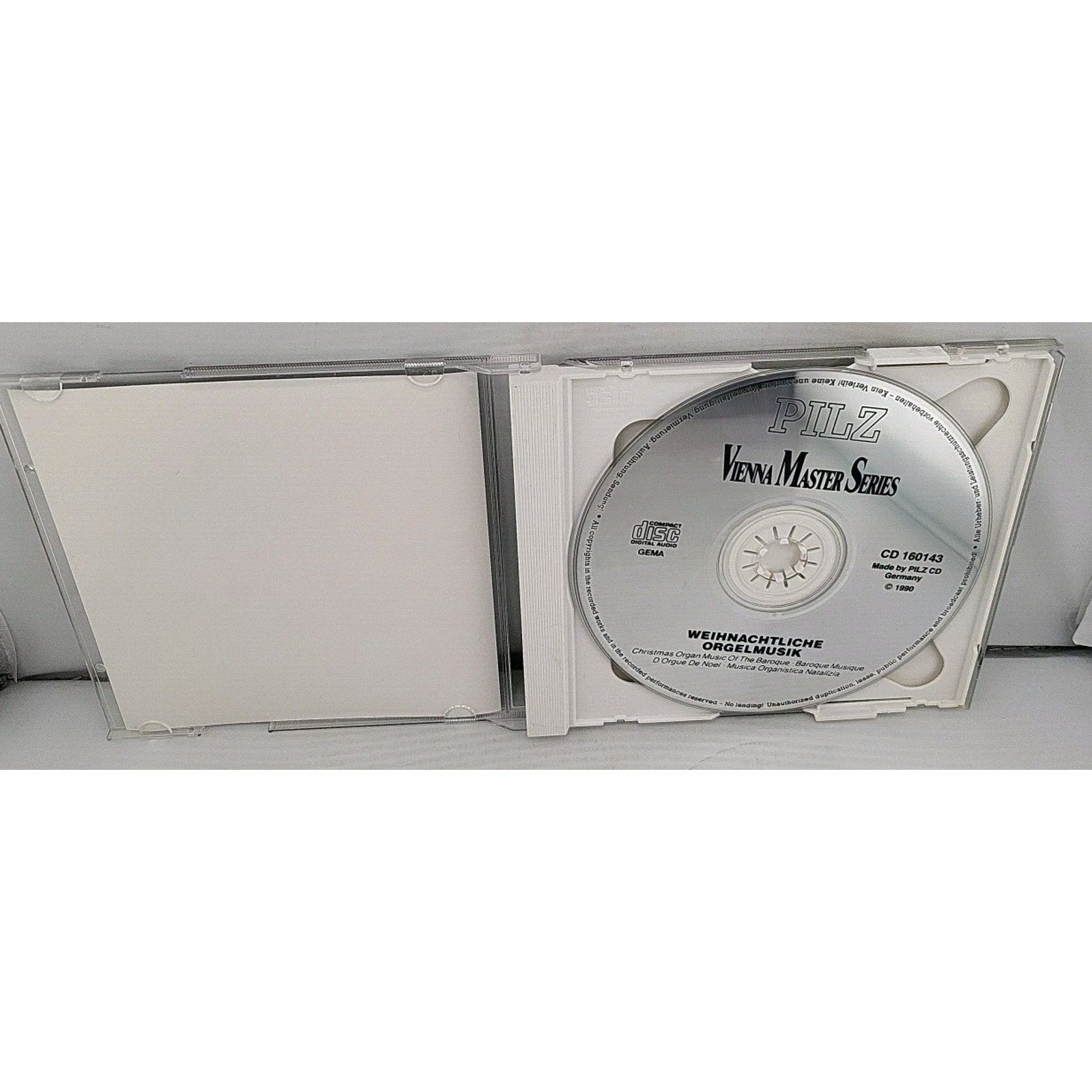 Weihnachtliche Orgelmusik - Vienna Master Series - CD