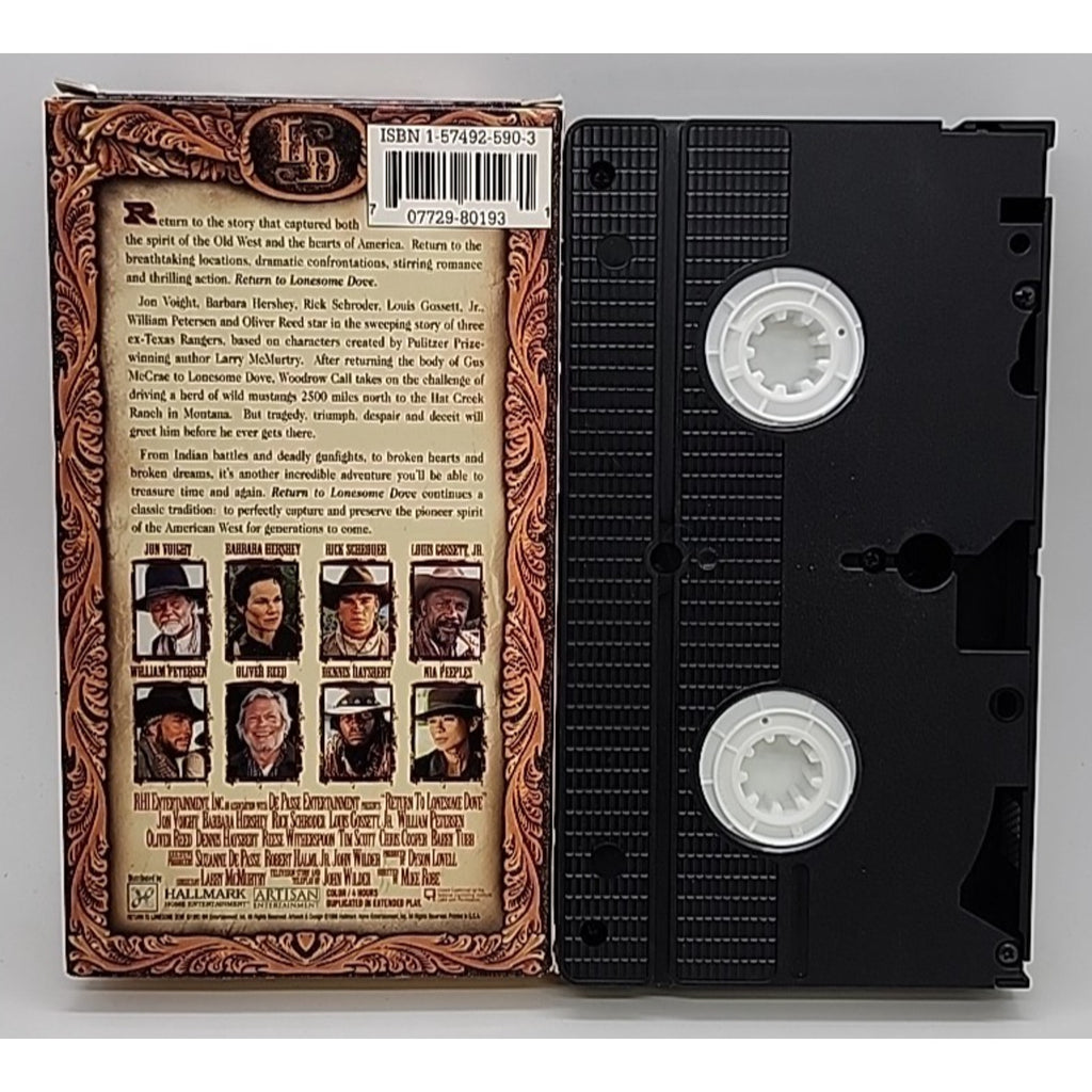 Return to Lonesome Dove (VHS)