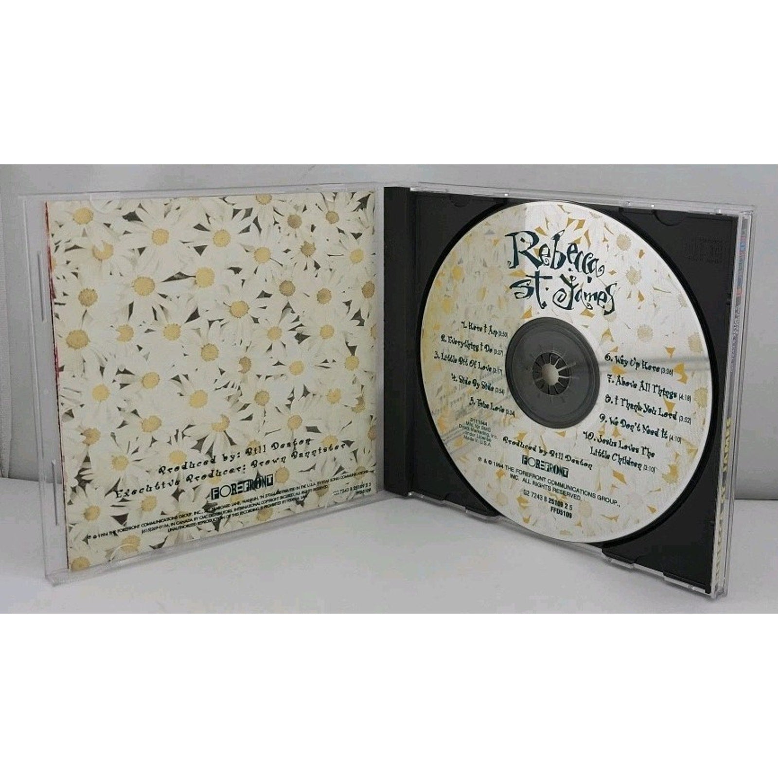 Rebecca St James CD Self-Titled (1994, Forefront) [10 Tracks]