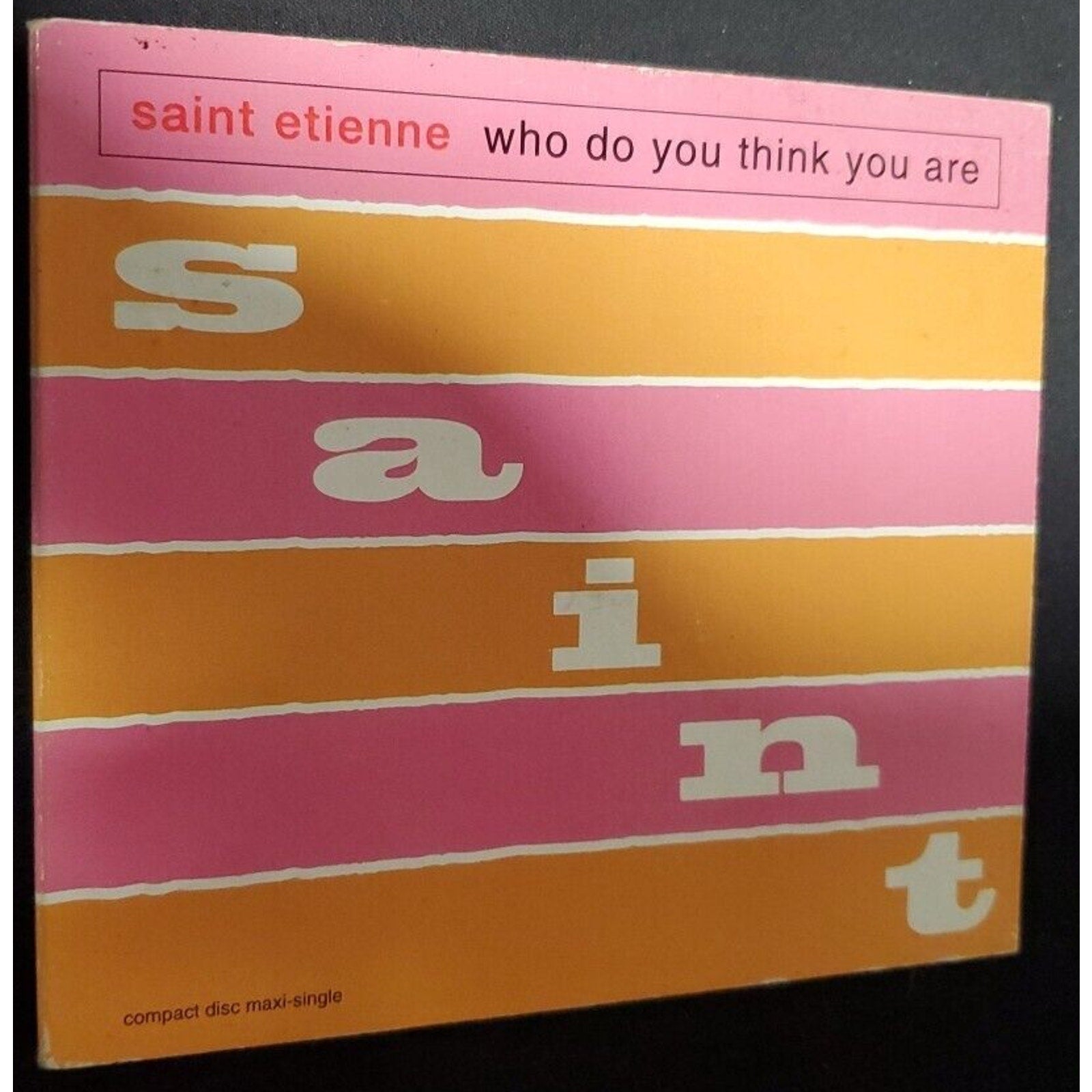 Who Do You Think You Are [Maxi Single] by Saint Etienne (CD, Jun-1993, Warner...