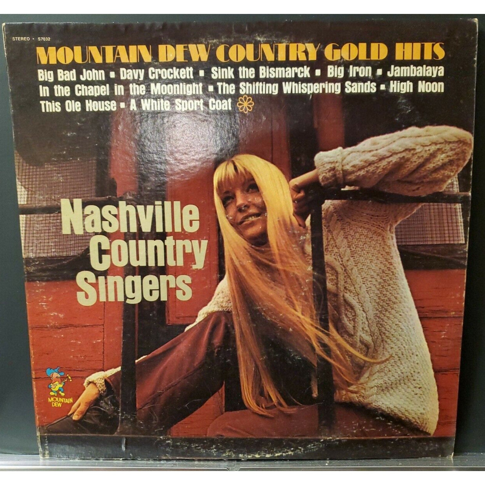 Nashville Country Singers Country Gold Hits MOUNTAIN DEW RECORDS S-7033