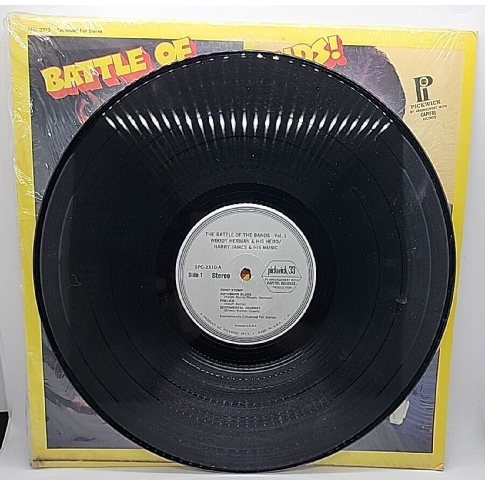 Woody Herman Harry James Battle Of The Bands (Record)