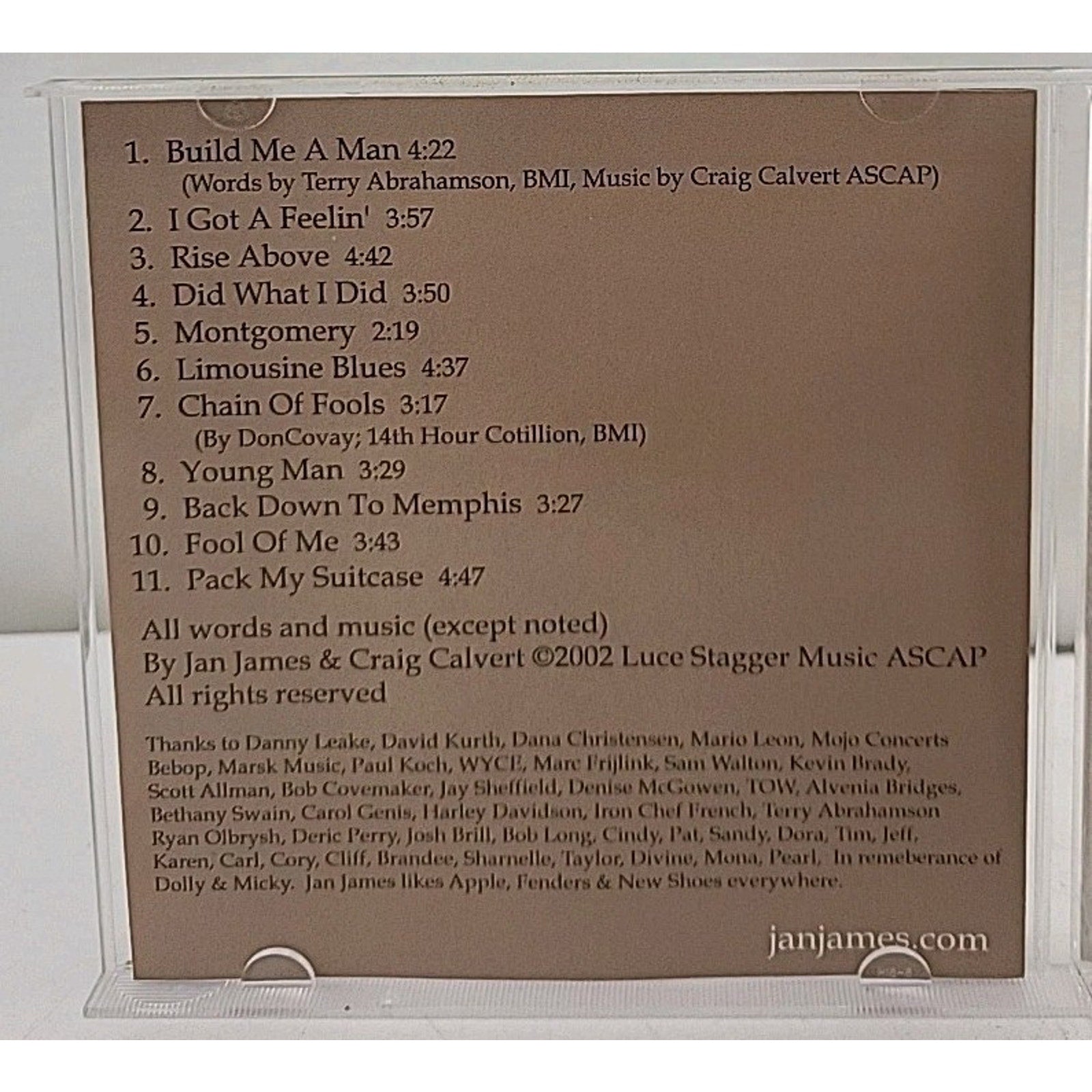 Limousine Blues by Jan James (CD, 2003)