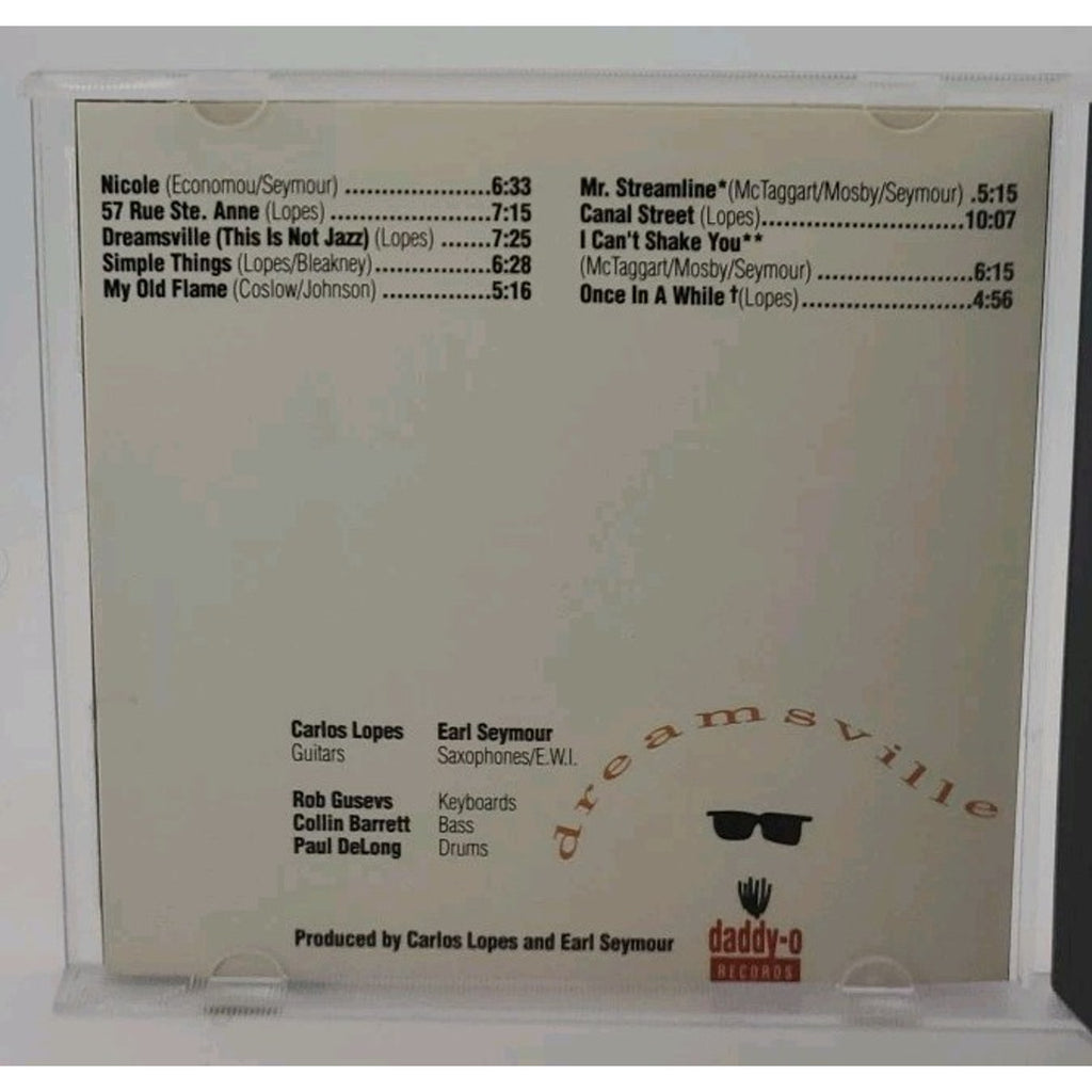 Carlos Lopes/Earl Seymour Dreamsville (CD)