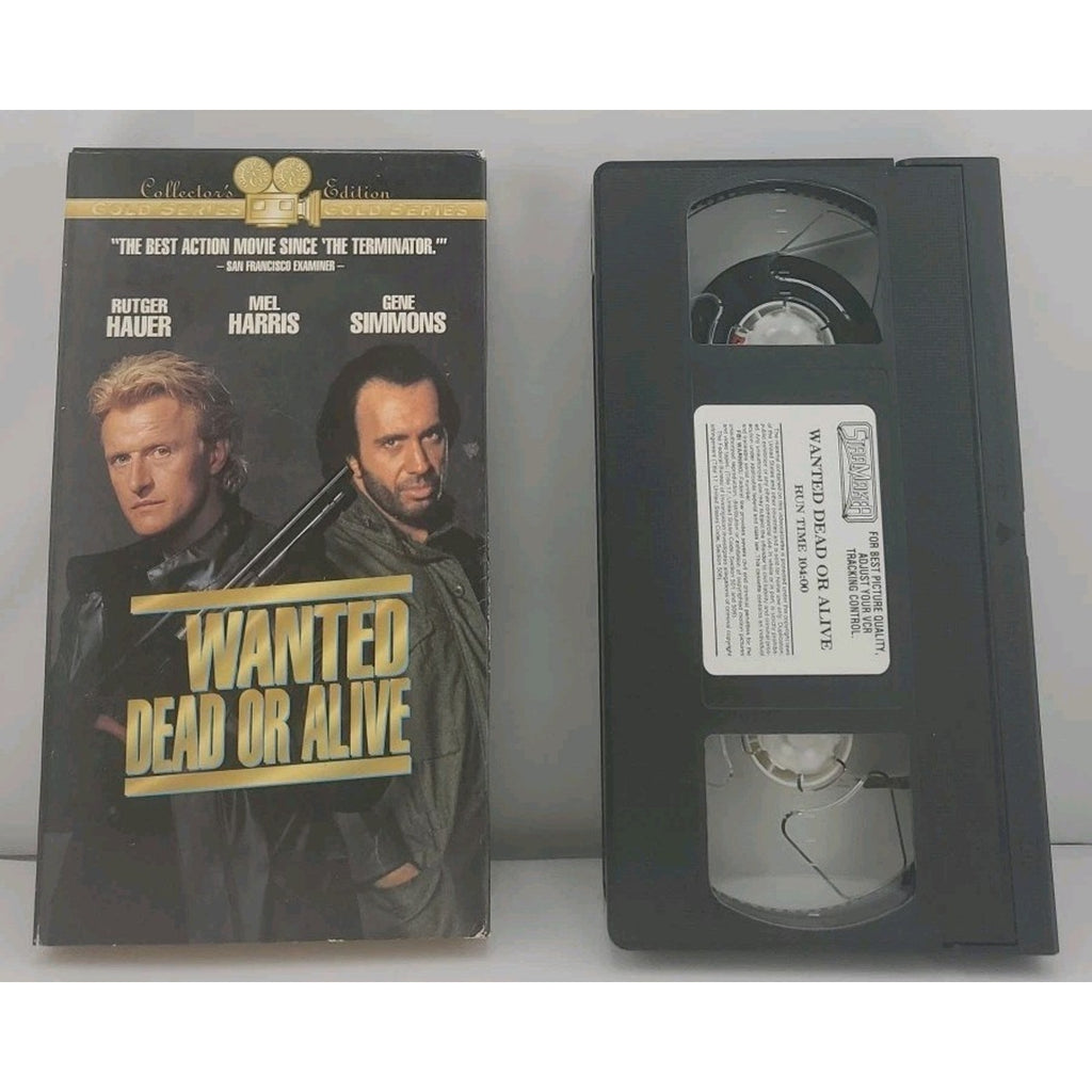 Wanted Dead or Alive (VHS, 1994)