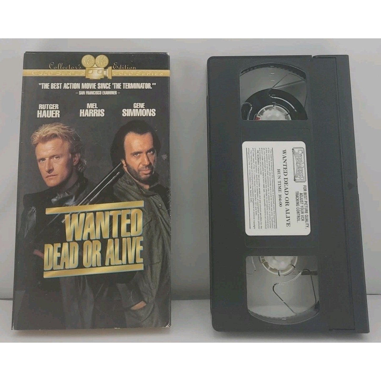 Wanted Dead or Alive (VHS, 1994)
