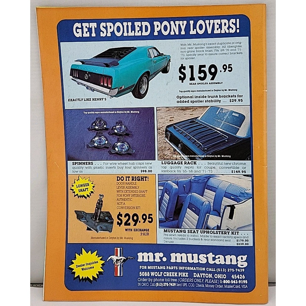 Mustang Monthly Magazine - November 1984 - Volume 7 Number 9