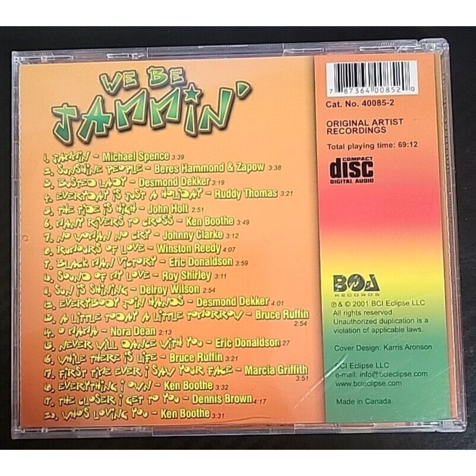 We Be Jammin' [BCI] by Various Artists (CD, May-2001, BCI Music (Brentwood...