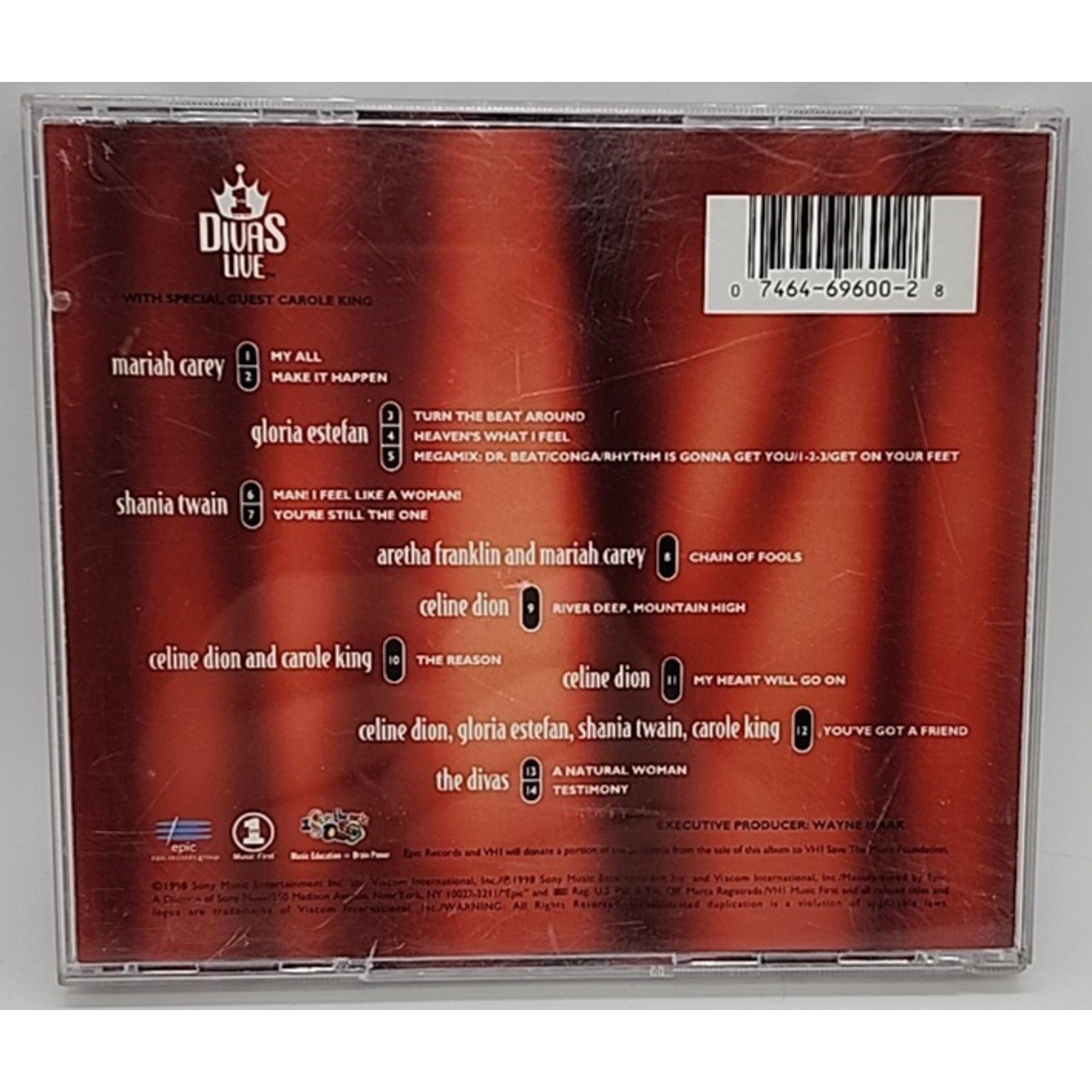 Divas Live by Various (CD, 1998)