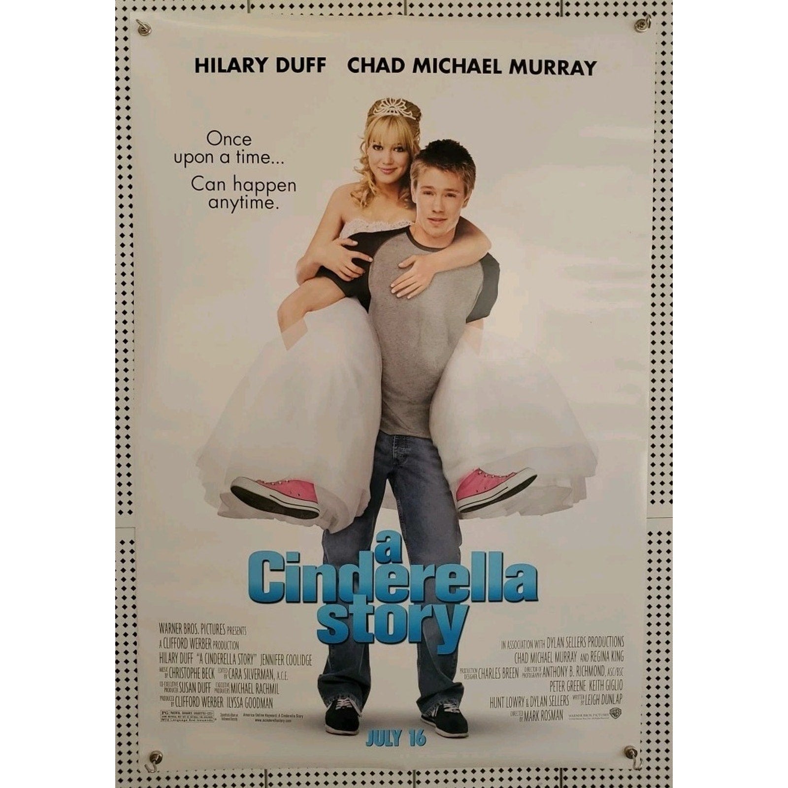 A Cinderella Story Movie Poster DS One Sheet Hillary Duff 2004 Film