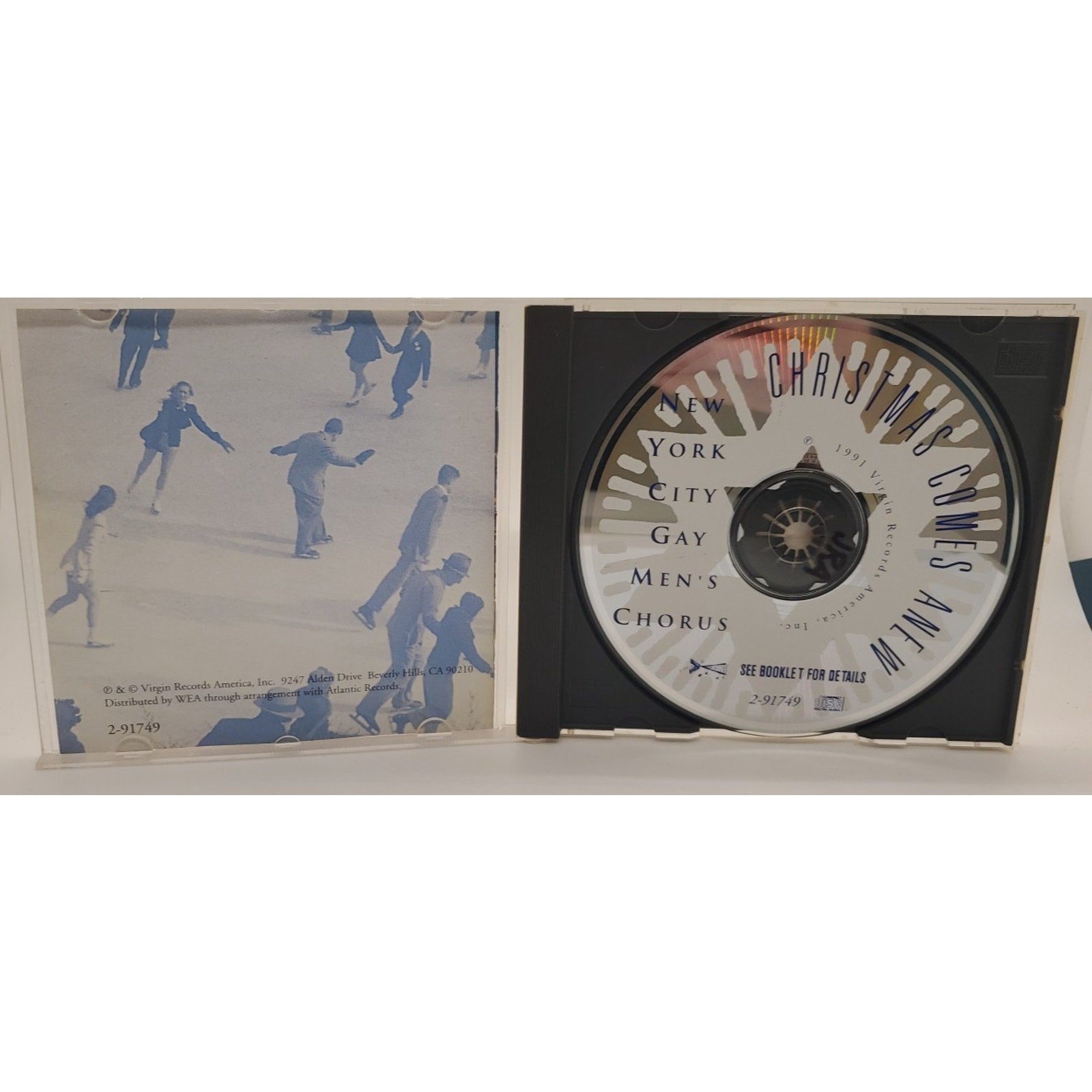 Christmas Comes Anew by New York City Gay Men's Chorus (CD, Sep-1991, Virgin)