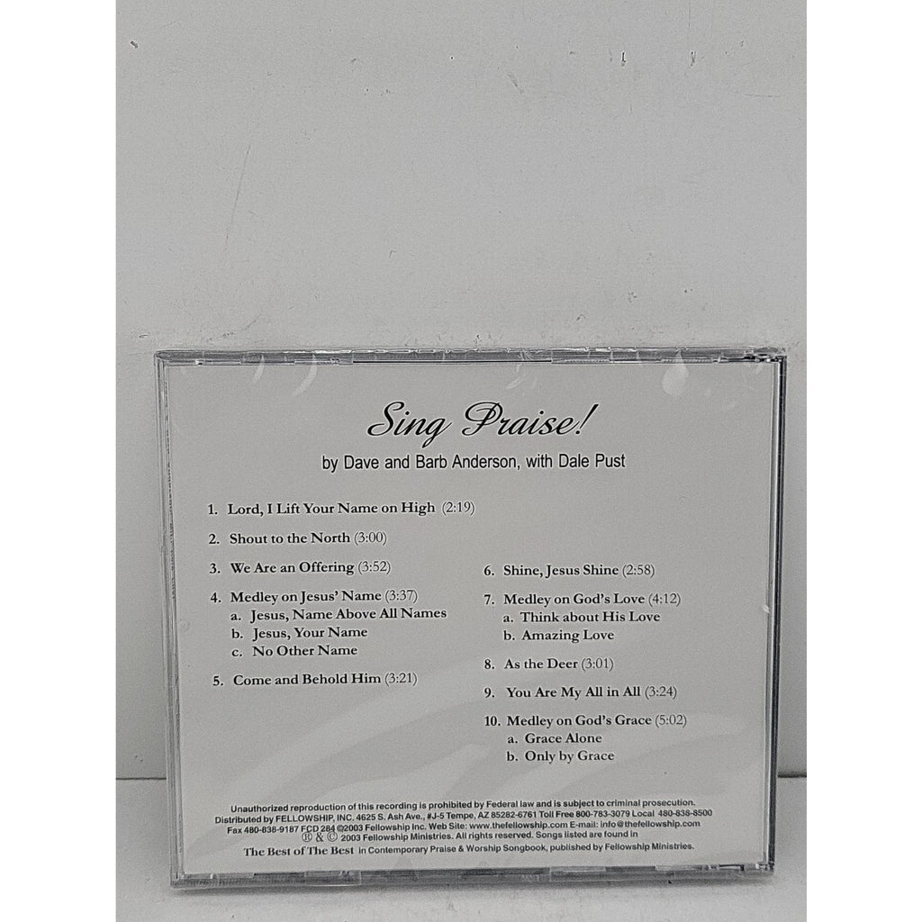 Sing Praise! CD *Brand New*
