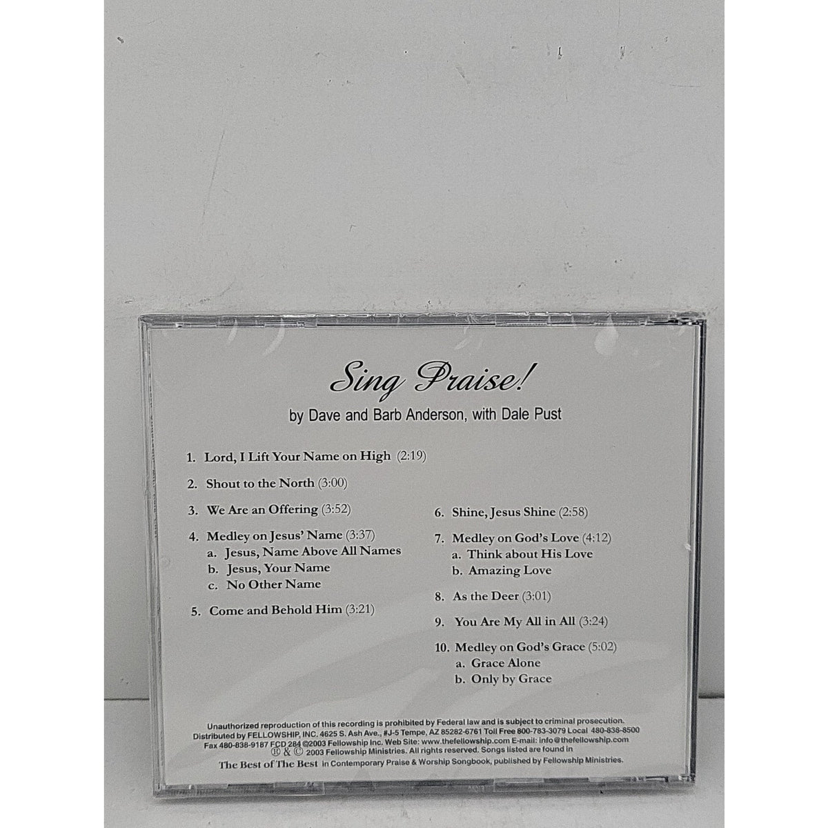 Sing Praise! CD *Brand New*