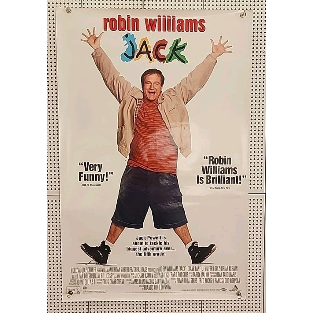 Jack Movie Poster Original Rolled 26x40 Robin Williams Promo