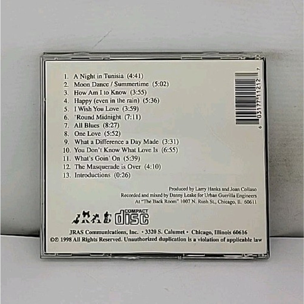 Joan Collaso And The Larry Hanks Trio "One Love" CD