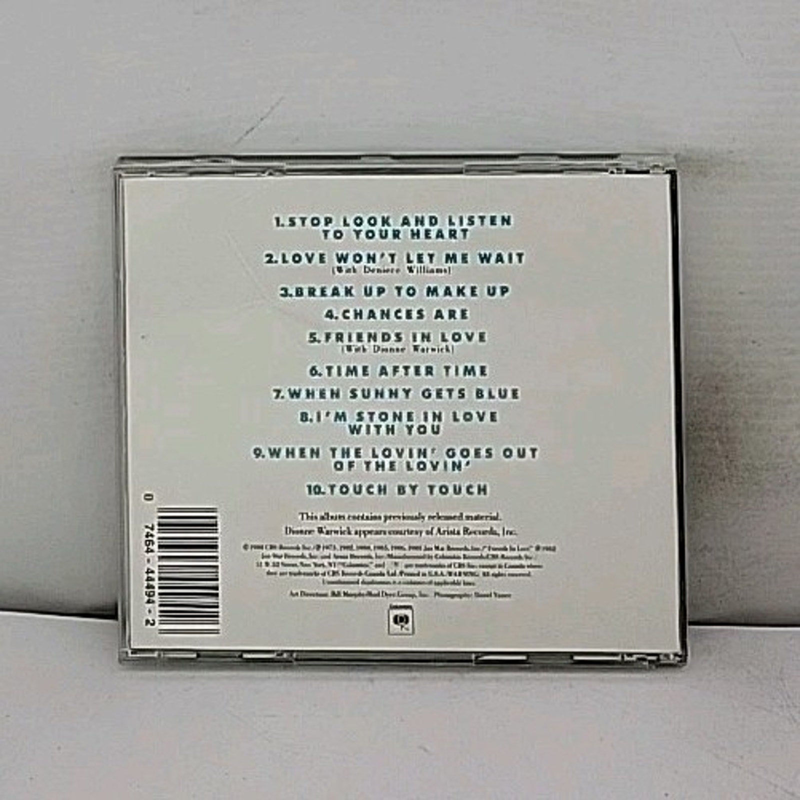 Love Songs by Johnny Mathis (CD, 1990)