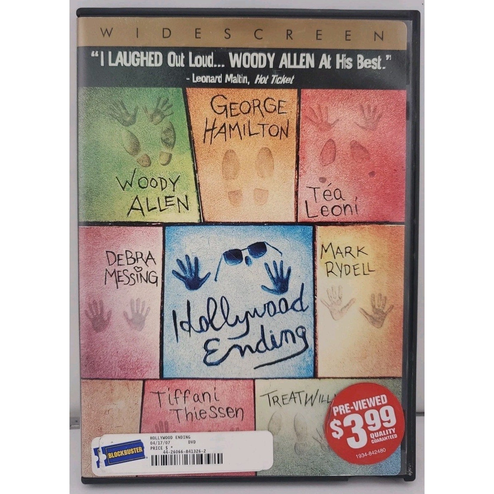 Hollywood Ending (DVD, 2002)