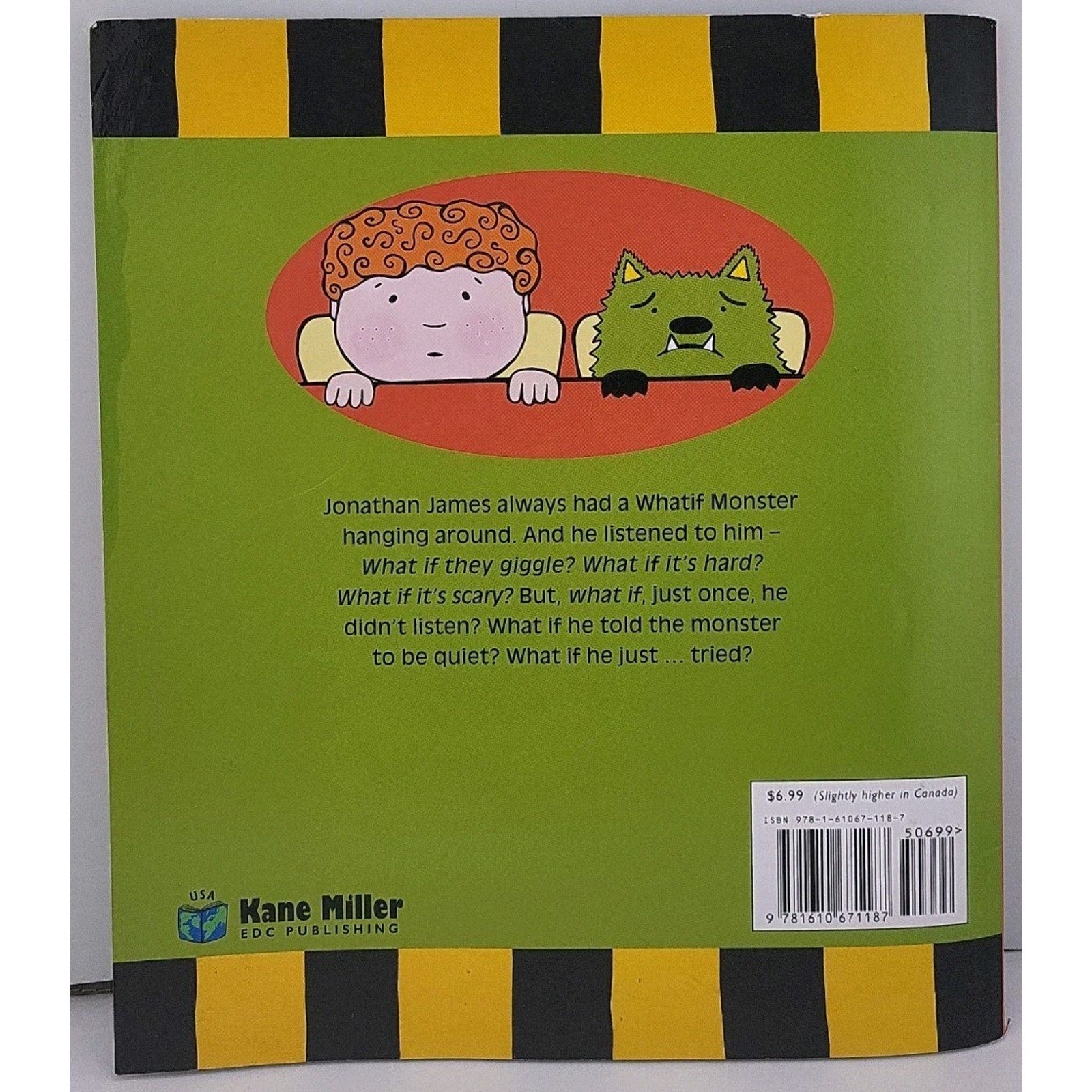 Jonathan James and the Whatif Monster by Michelle Nelson-Schmidt (2012, Picture