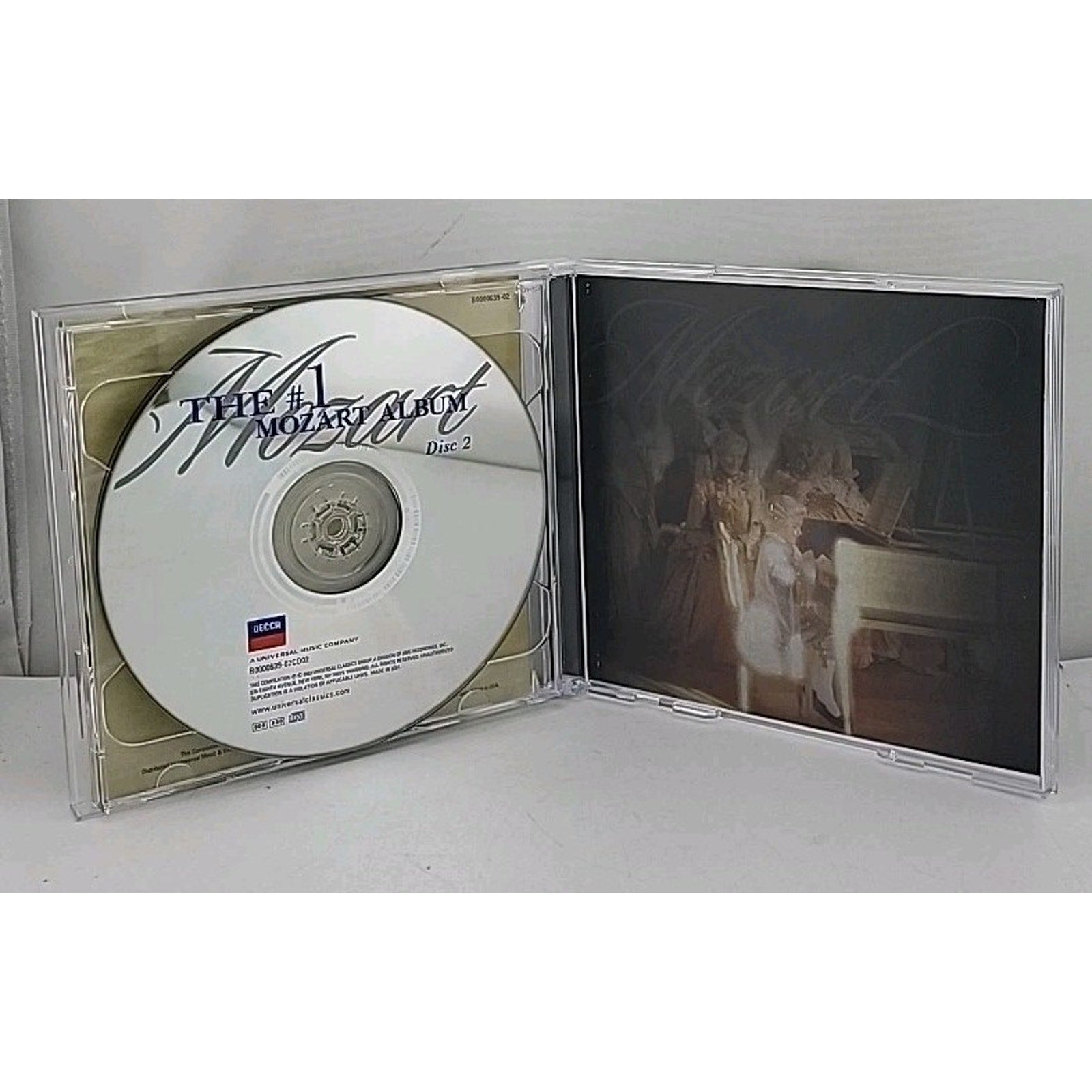 The #1 Mozart Album by Various Artists (CD, Jul-2003, 2 Discs, Decca)