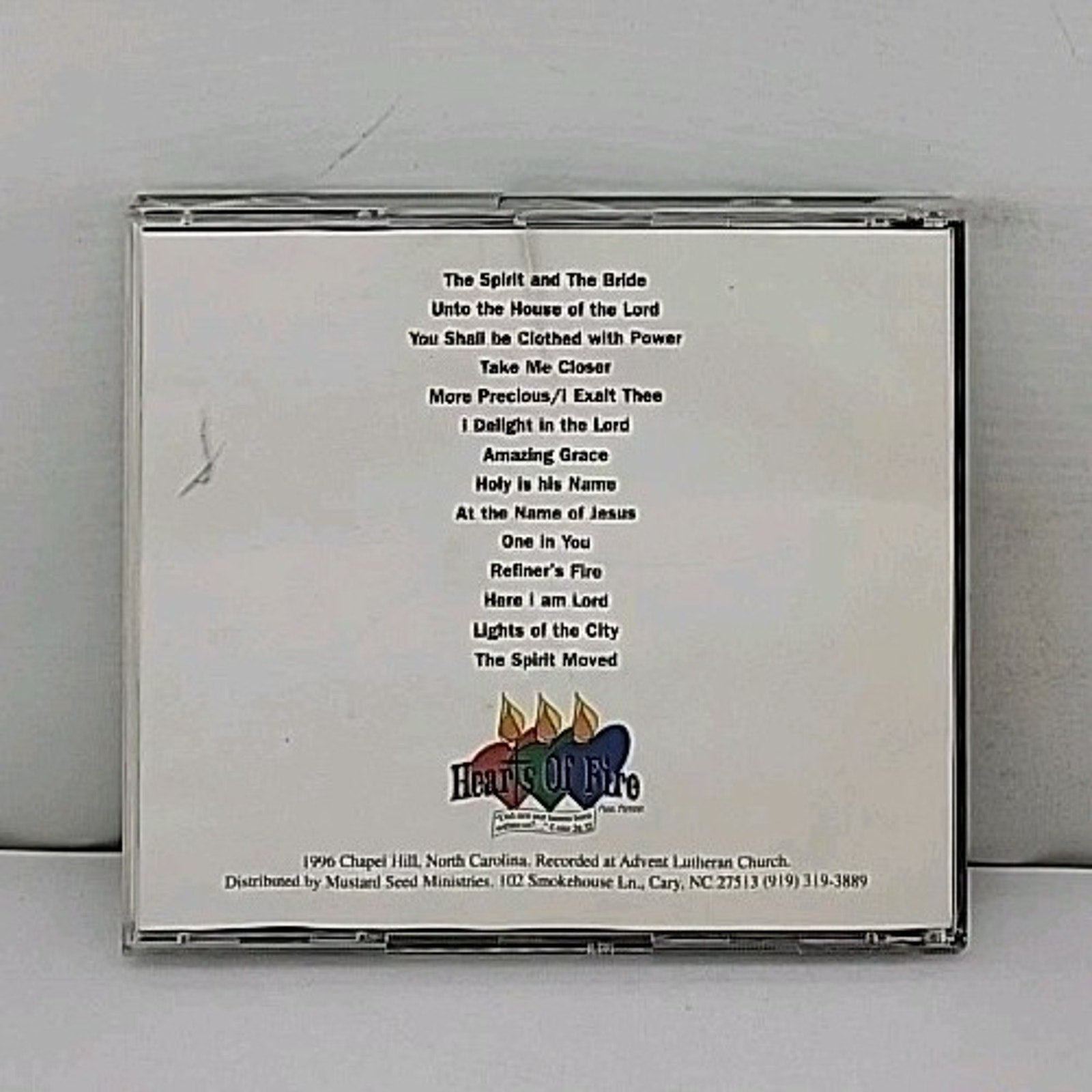 The Spirit Moved - Hearts Of Fire Live CD