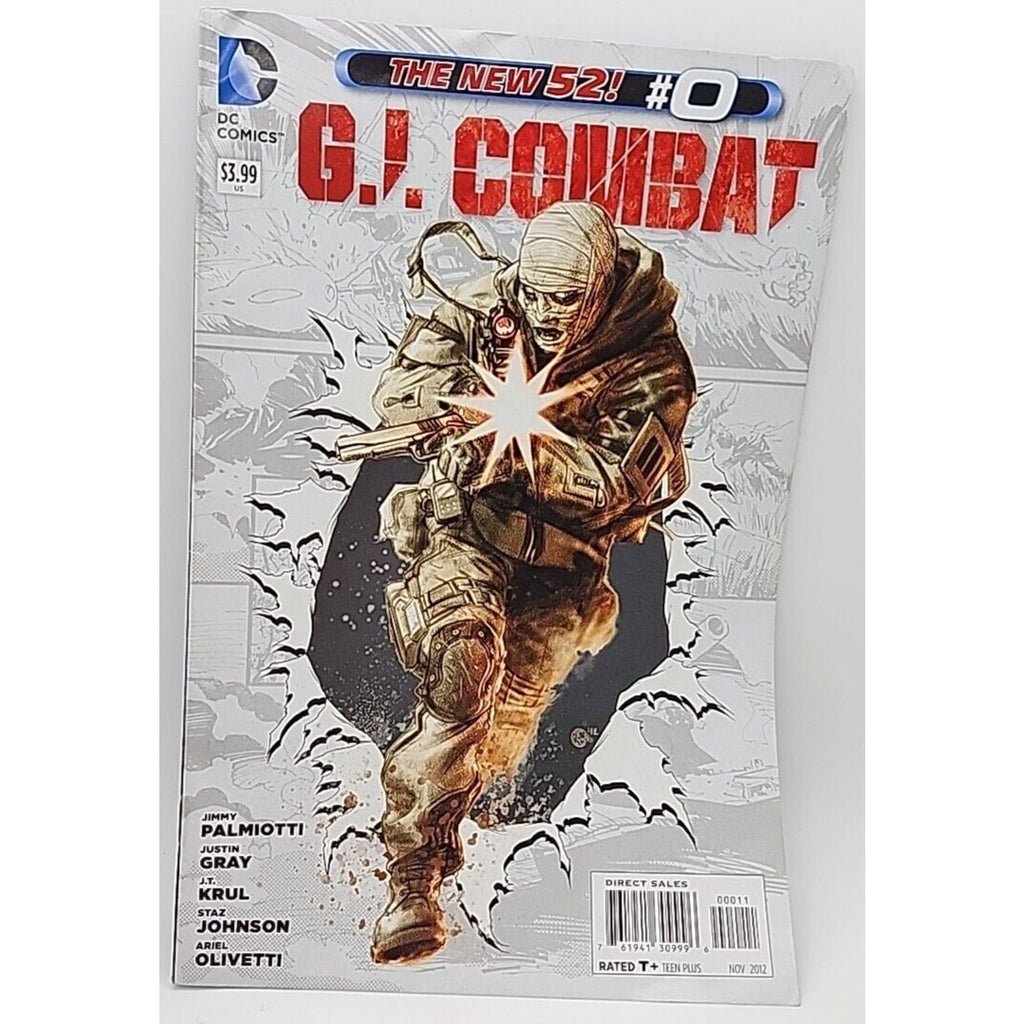 DC Comics New 52 G.I. Combat #0 2012