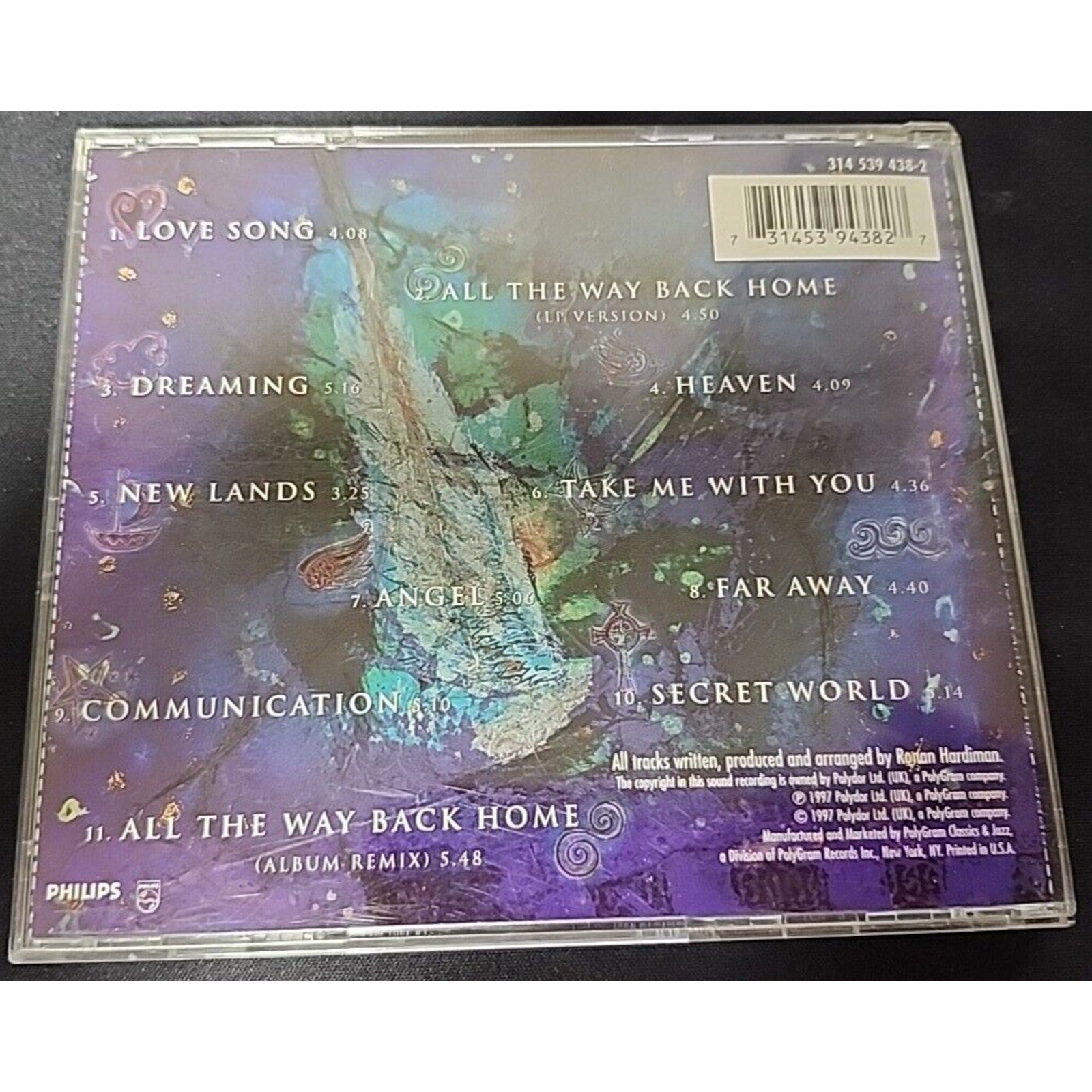 Solas by Ronan Hardiman (CD, Mar-1998, Philips)