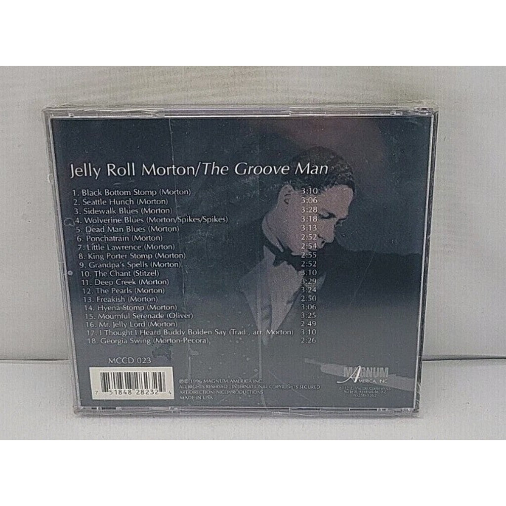 Groove Man by Jelly Roll Morton (CD, Nov-1996, Collector's Edition) *Brand New*