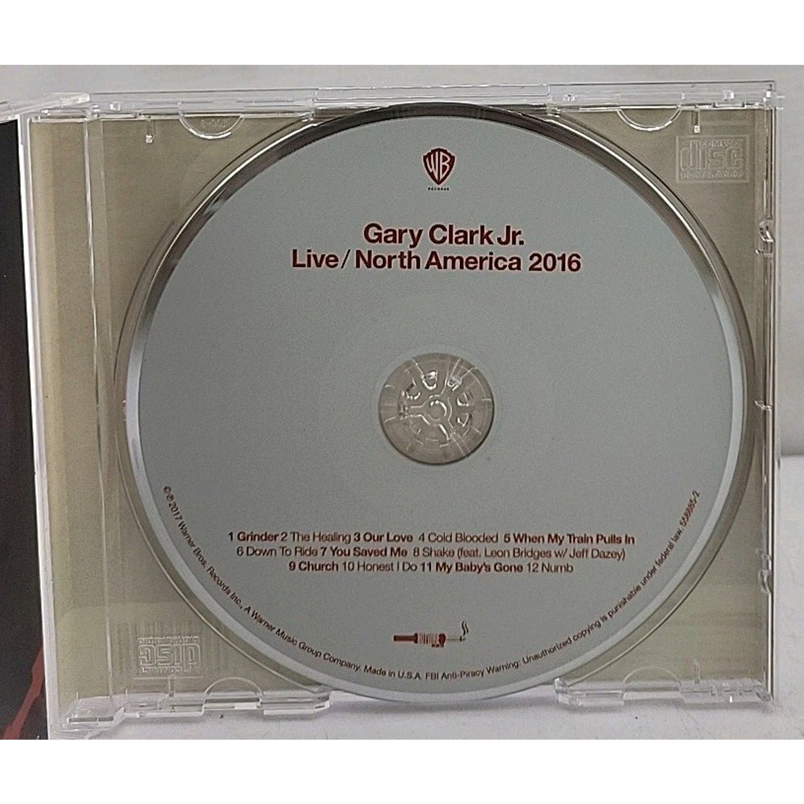 Live North America 2016 by Clark Jr, Gary (CD, 2017)